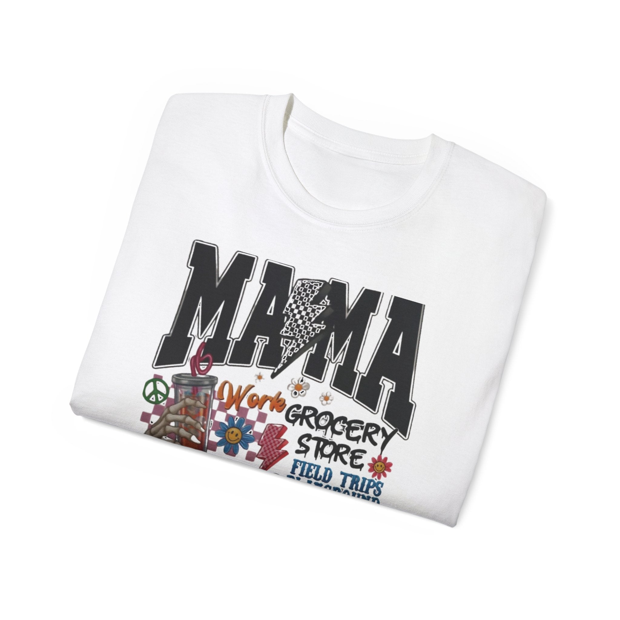 Mama:The Motherhood Tour Unisex Tee, Gift for Mom, Funny Shirt, Mother's Day, Family Outing, Parenting Humor