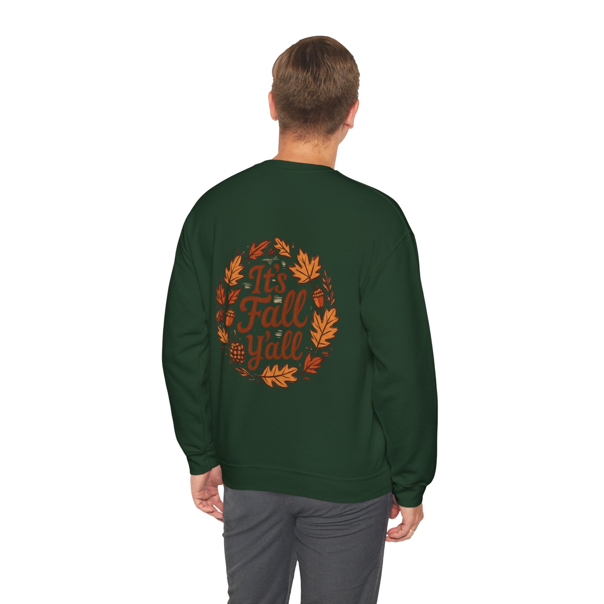 Cozy Fall Sweatshirt, Unisex Crewneck, Autumn Vibes, Pumpkin Spice Lover Gift, Seasonal Apparel, Thanksgiving Sweater