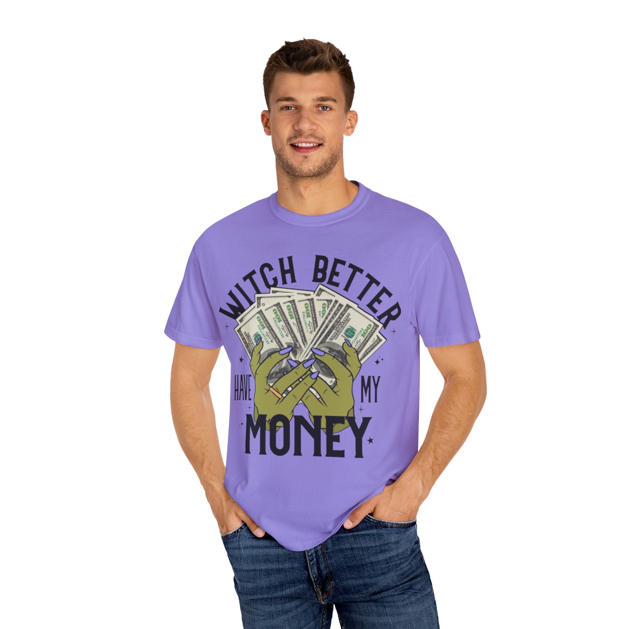 Witch Better Have My Money T-Shirt, Fun Graphic Tee for Halloween, Gift for Witch Lovers, Cute Apparel for Parties, Trendy Unisex Wear