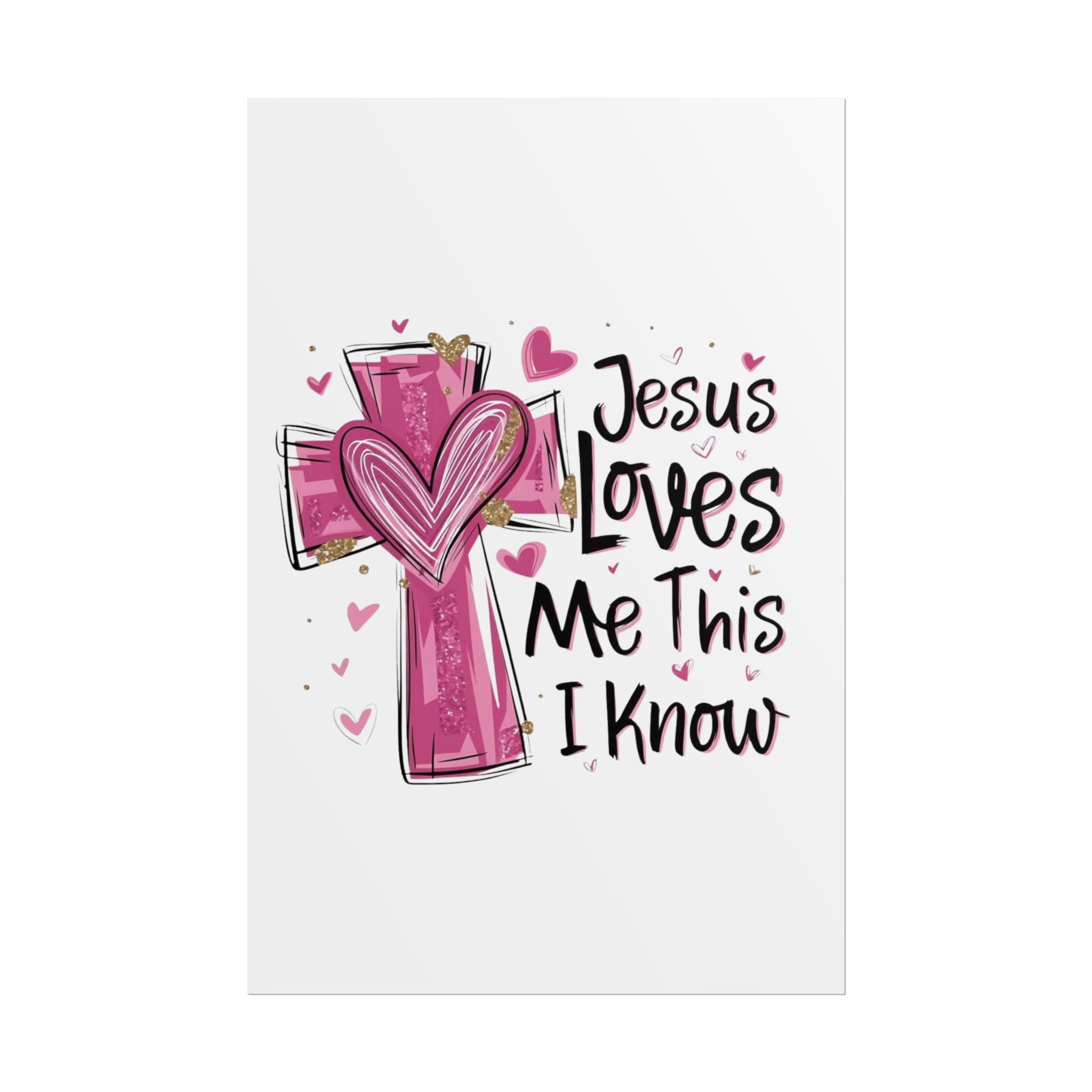 Jesus Loves Me This I Know Wall Art