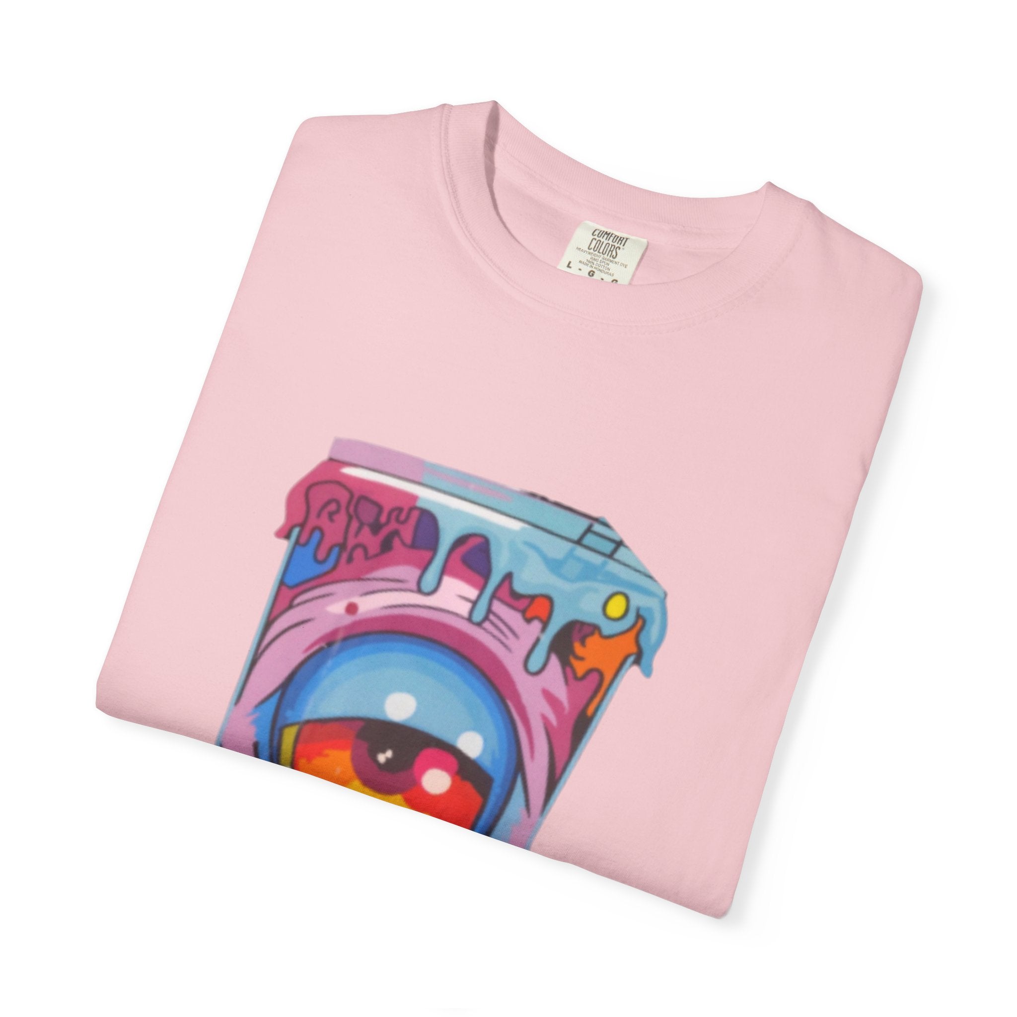 Colorful Eye-Catching T-Shirt, Cool Graphic Tee, Unisex Streetwear, Unique Gift for Art Lovers, Summer Fashion Must-Have