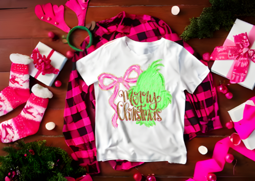 Merry Christmas Grinch Marquee