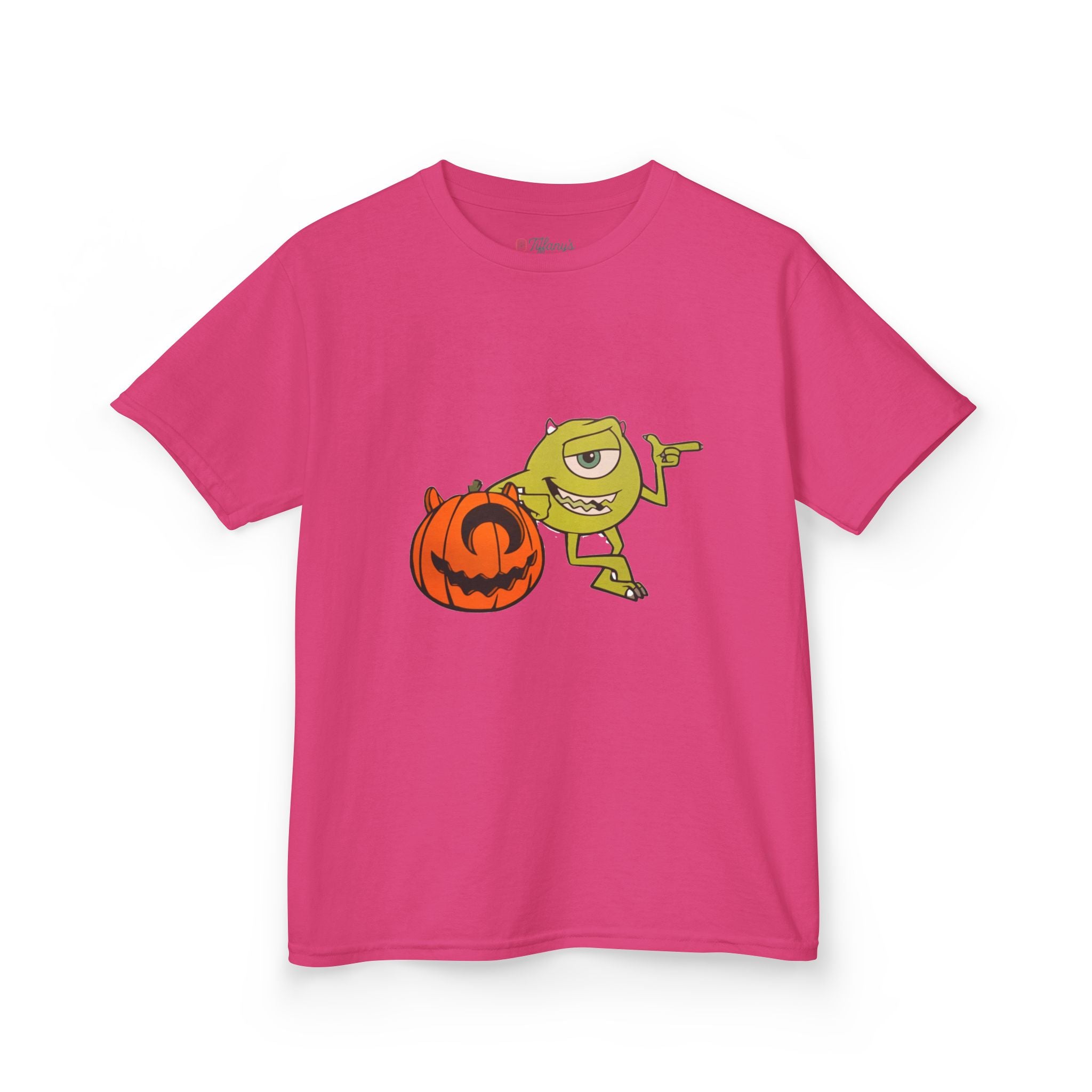 Halloween Kids Tee with Fun Pumpkin Design, Spooky Outfit, Trick or Treat Shirt, Kids Halloween Apparel, Cute Halloween Costume