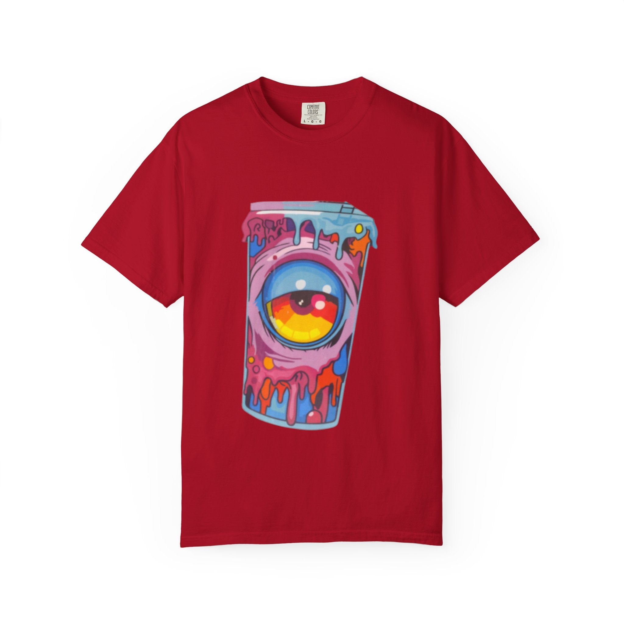 Colorful Eye-Catching T-Shirt, Cool Graphic Tee, Unisex Streetwear, Unique Gift for Art Lovers, Summer Fashion Must-Have