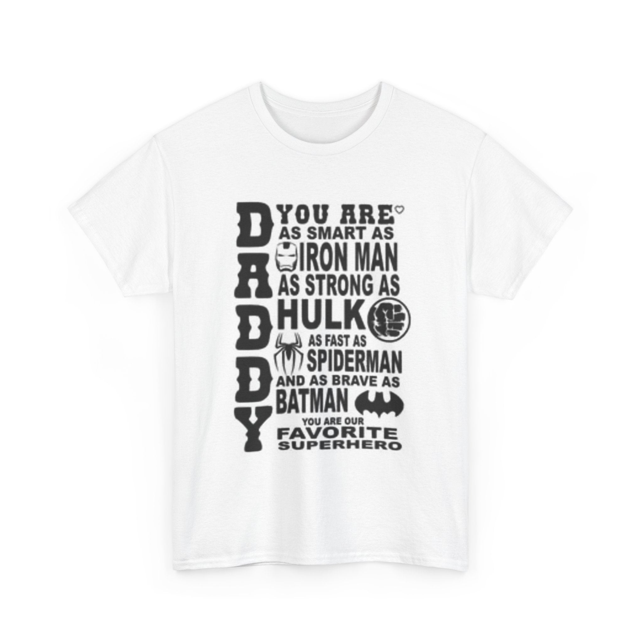 Superhero Dad Tee, Father's Day Gift, Super Dad T-Shirt, Unisex Cotton Tee, Funny Dad Shirt, Gift for Dad, Birthday Gift