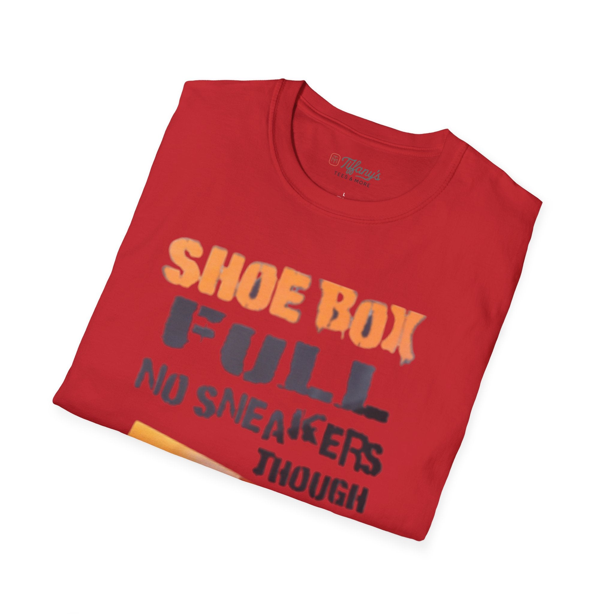 Shoe Box Humor T-Shirt, Funny Graphic Tee, Casual Wear, Sneaker Lover Gift, Unique Birthday Present