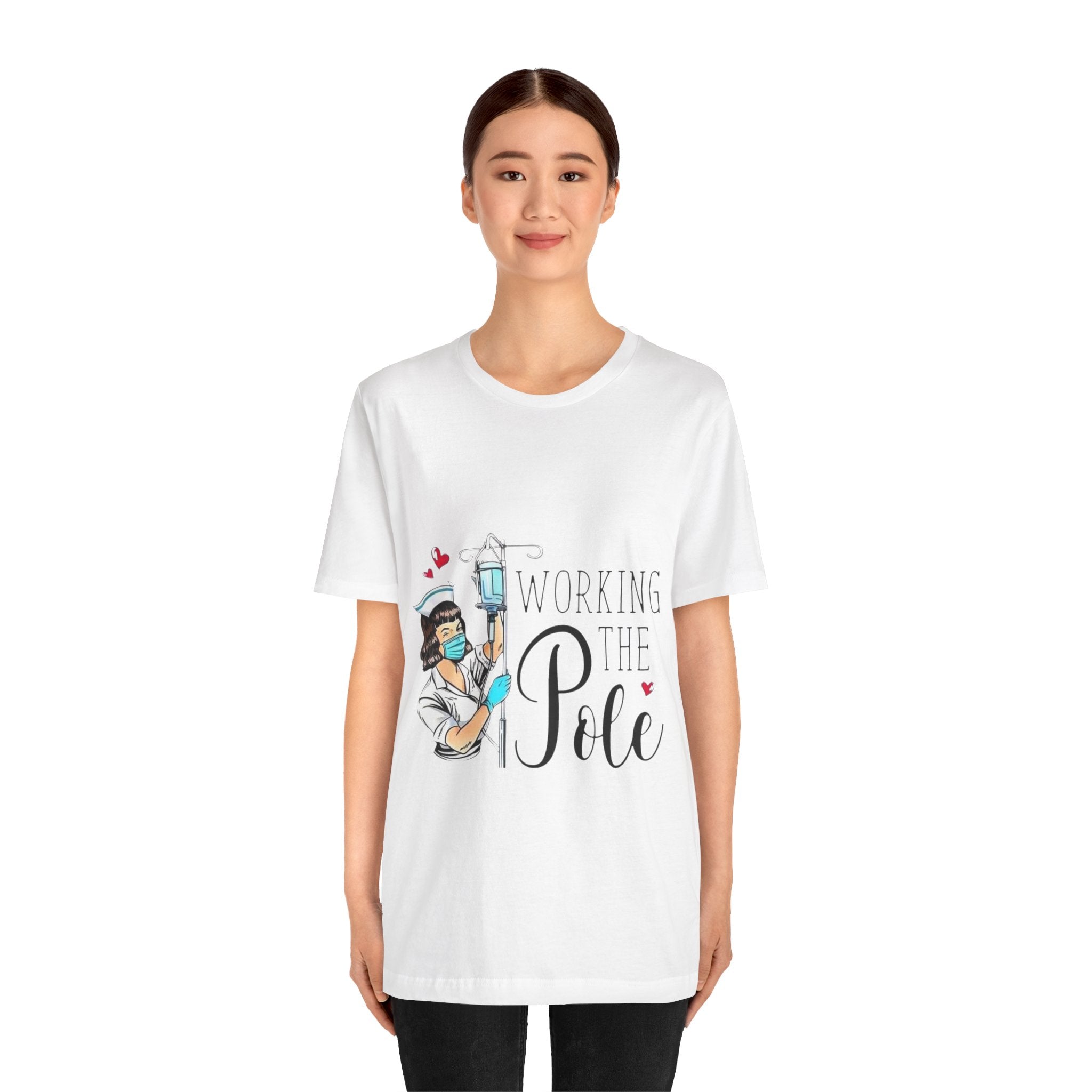 Working the Pole Nursing Tee