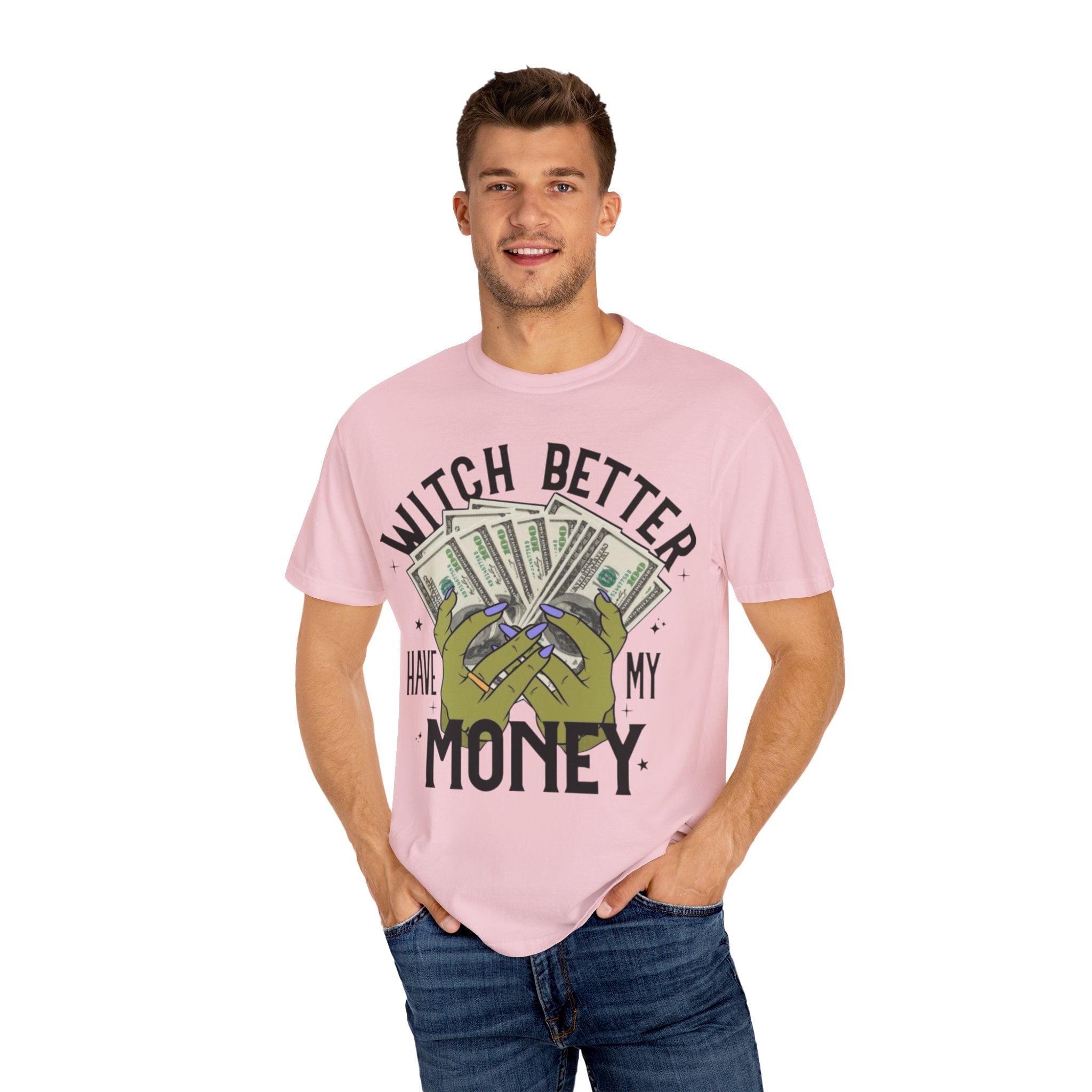 Witch Better Have My Money T-Shirt, Fun Graphic Tee for Halloween, Gift for Witch Lovers, Cute Apparel for Parties, Trendy Unisex Wear