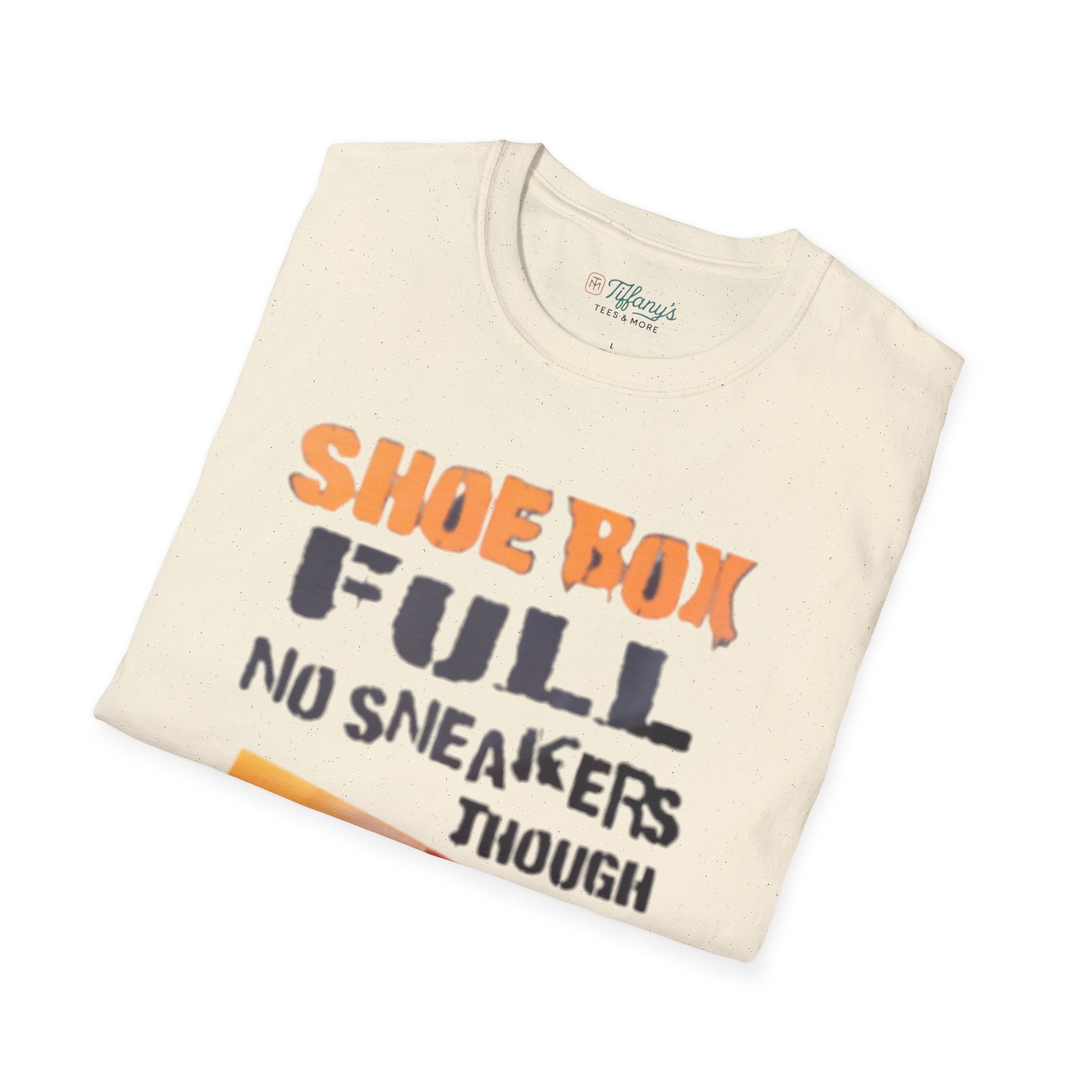 Shoe Box Humor T-Shirt, Funny Graphic Tee, Casual Wear, Sneaker Lover Gift, Unique Birthday Present