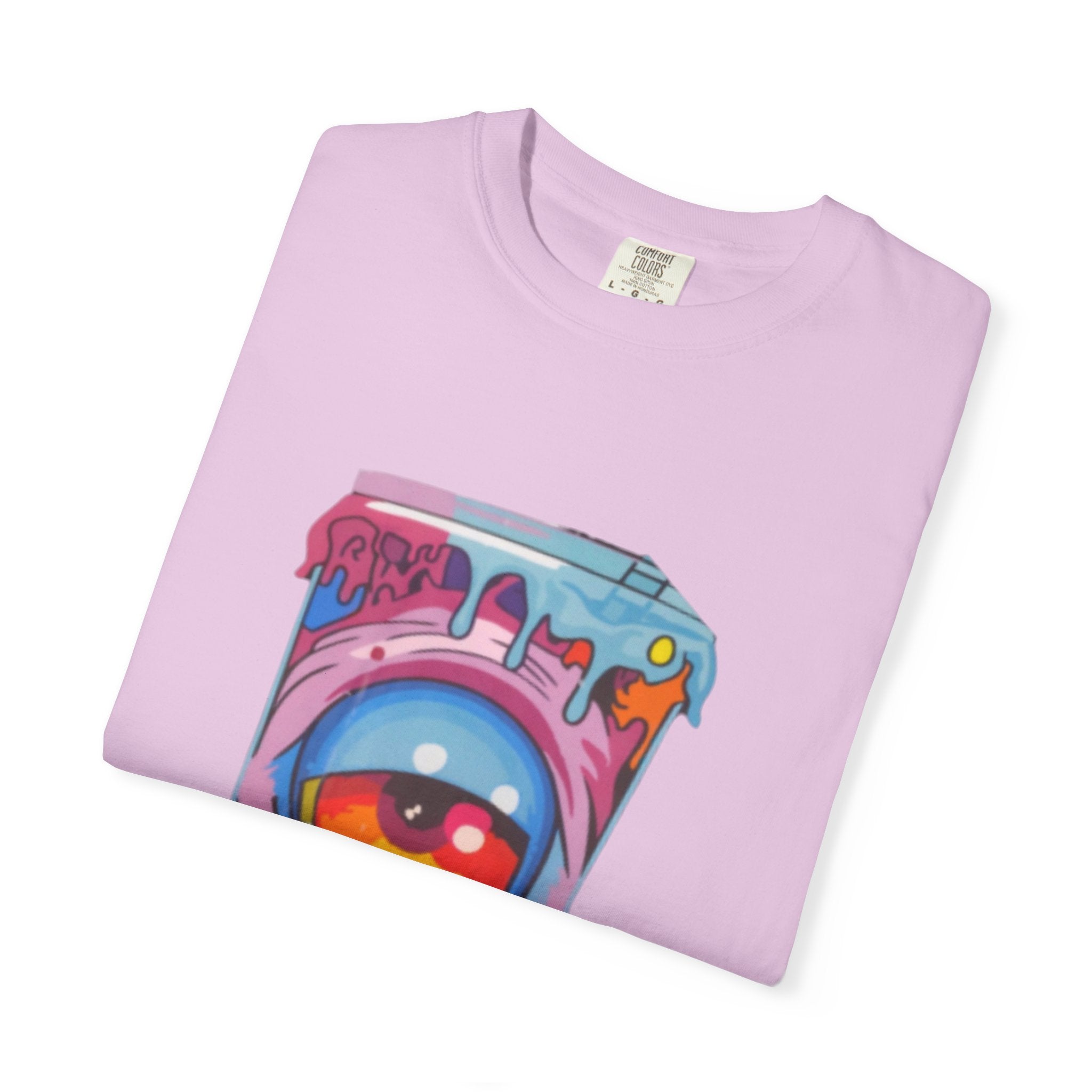 Colorful Eye-Catching T-Shirt, Cool Graphic Tee, Unisex Streetwear, Unique Gift for Art Lovers, Summer Fashion Must-Have