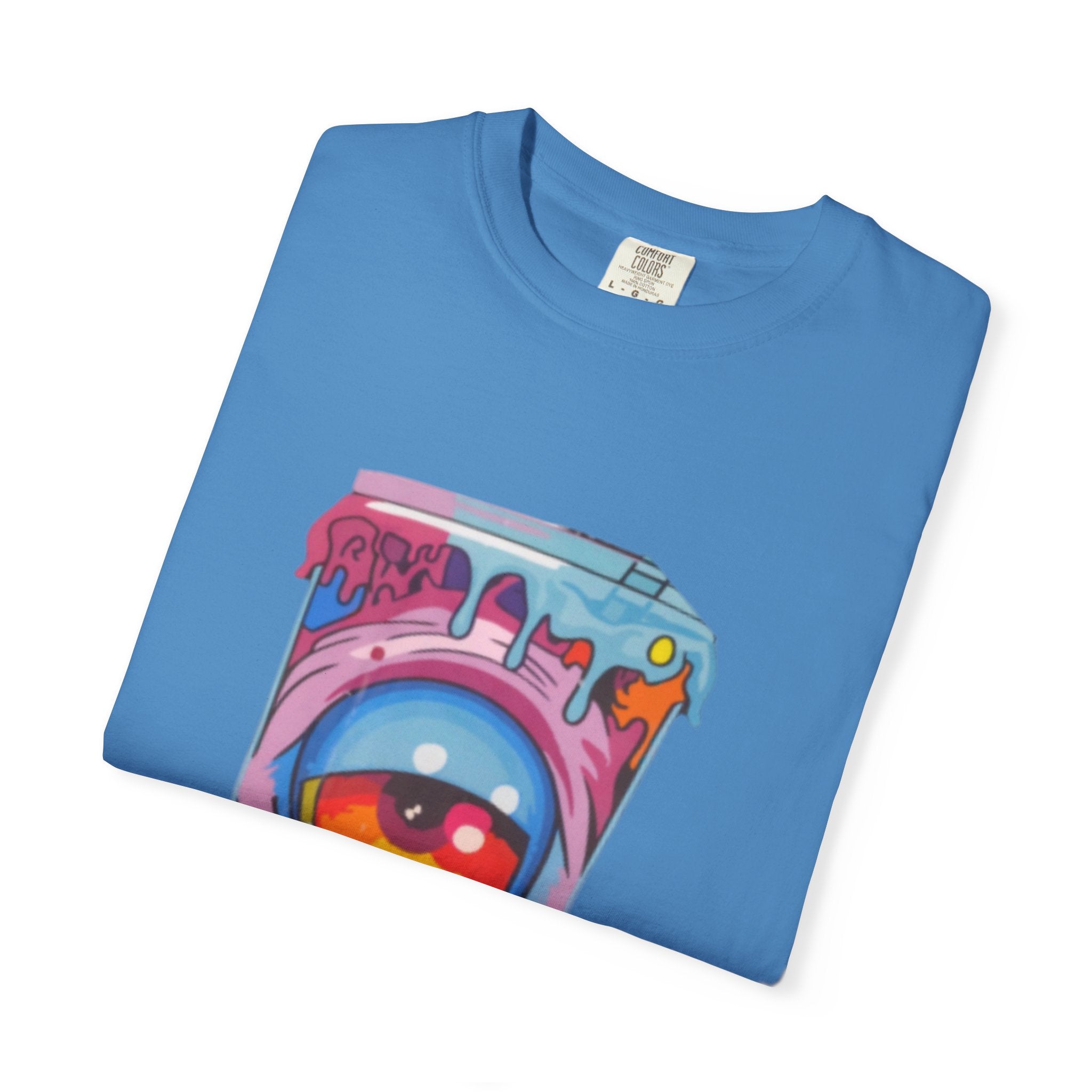 Colorful Eye-Catching T-Shirt, Cool Graphic Tee, Unisex Streetwear, Unique Gift for Art Lovers, Summer Fashion Must-Have