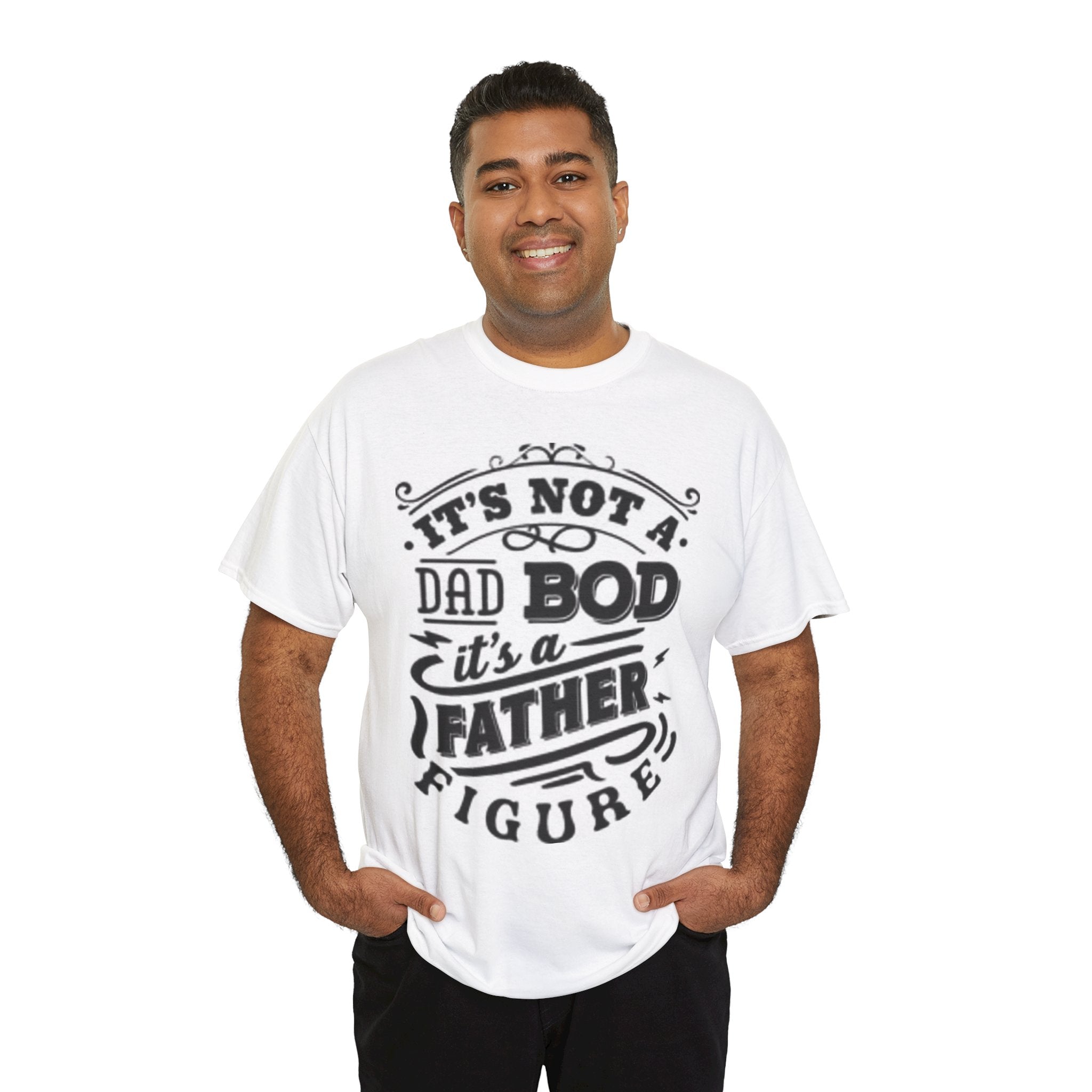 Father Figure T-Shirt | Perfect Gift for Dads, Father's Day Tee, Unisex Cotton Shirt, Dad Bod Humor, Family Celebration Apparel