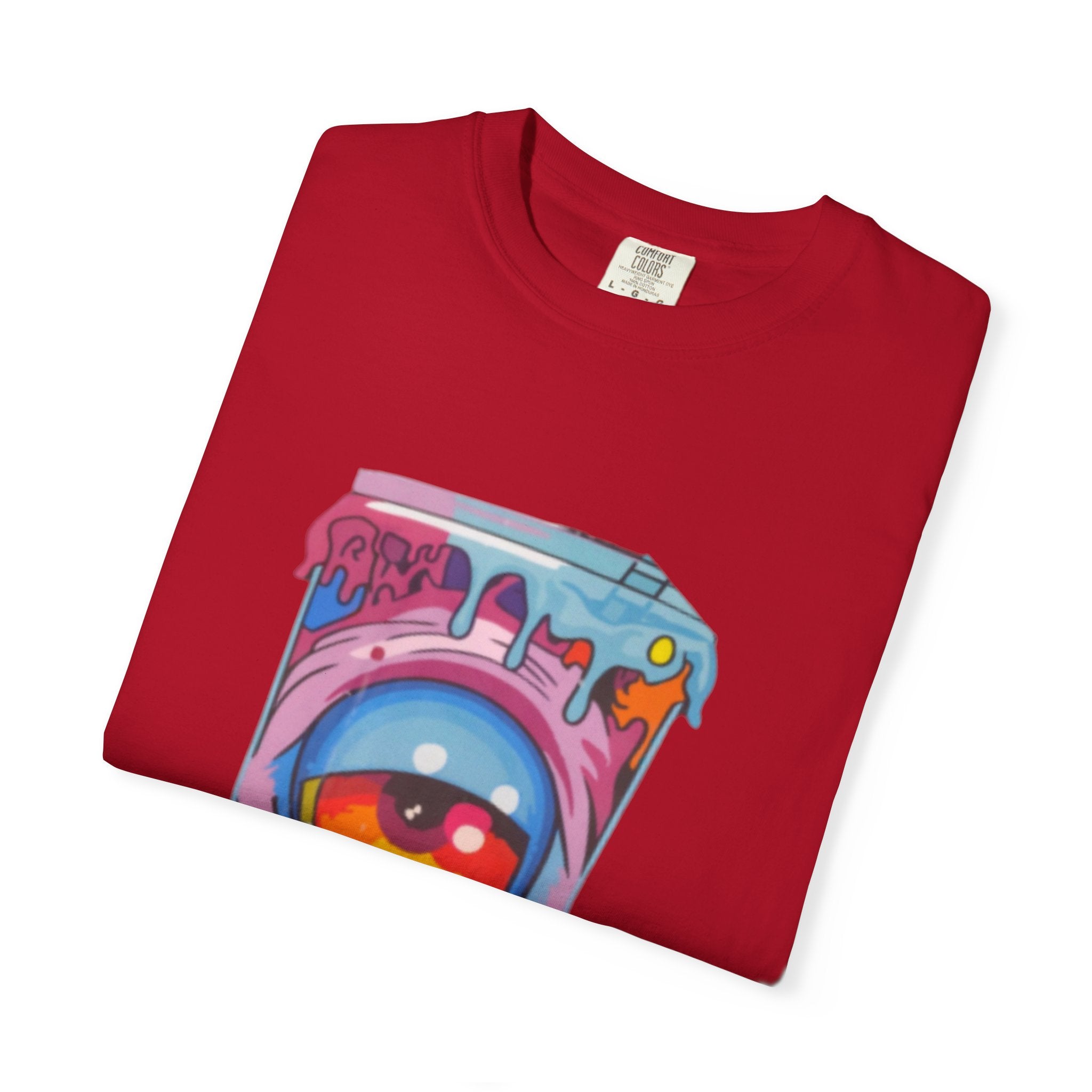 Colorful Eye-Catching T-Shirt, Cool Graphic Tee, Unisex Streetwear, Unique Gift for Art Lovers, Summer Fashion Must-Have