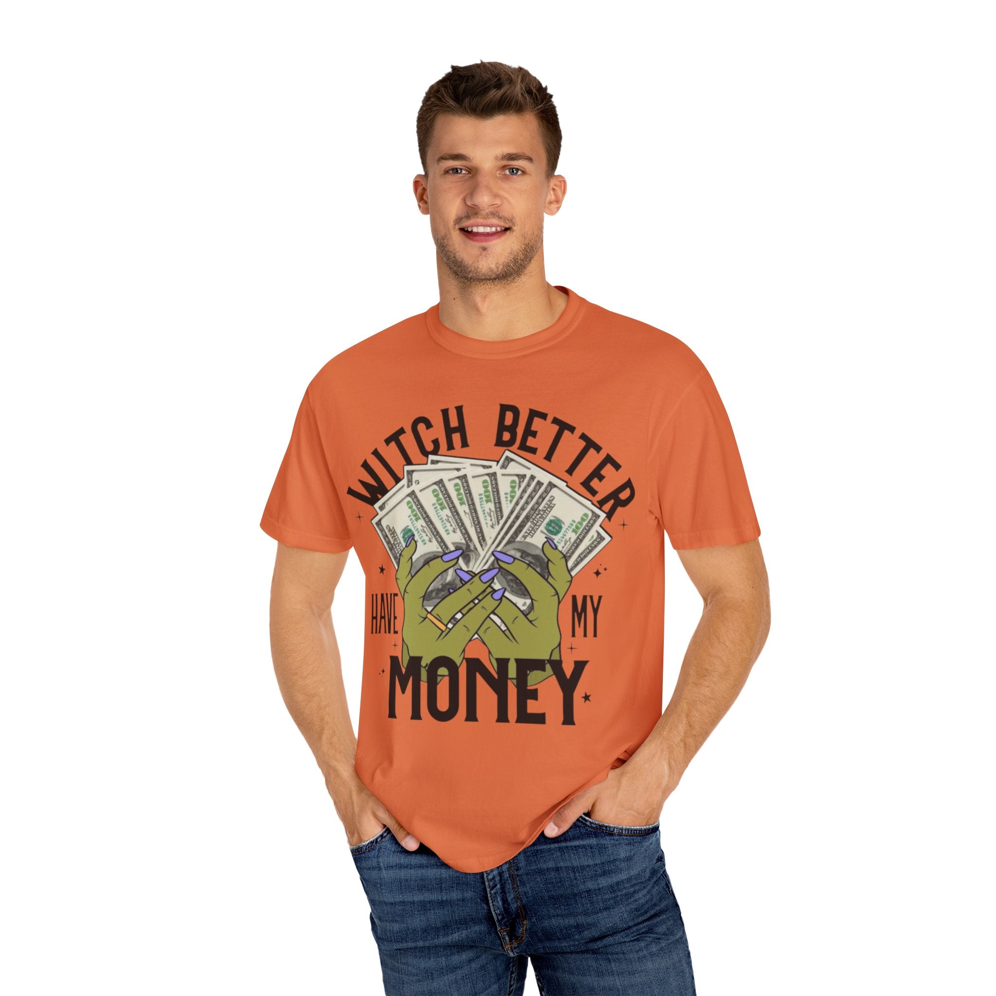Witch Better Have My Money T-Shirt, Fun Graphic Tee for Halloween, Gift for Witch Lovers, Cute Apparel for Parties, Trendy Unisex Wear