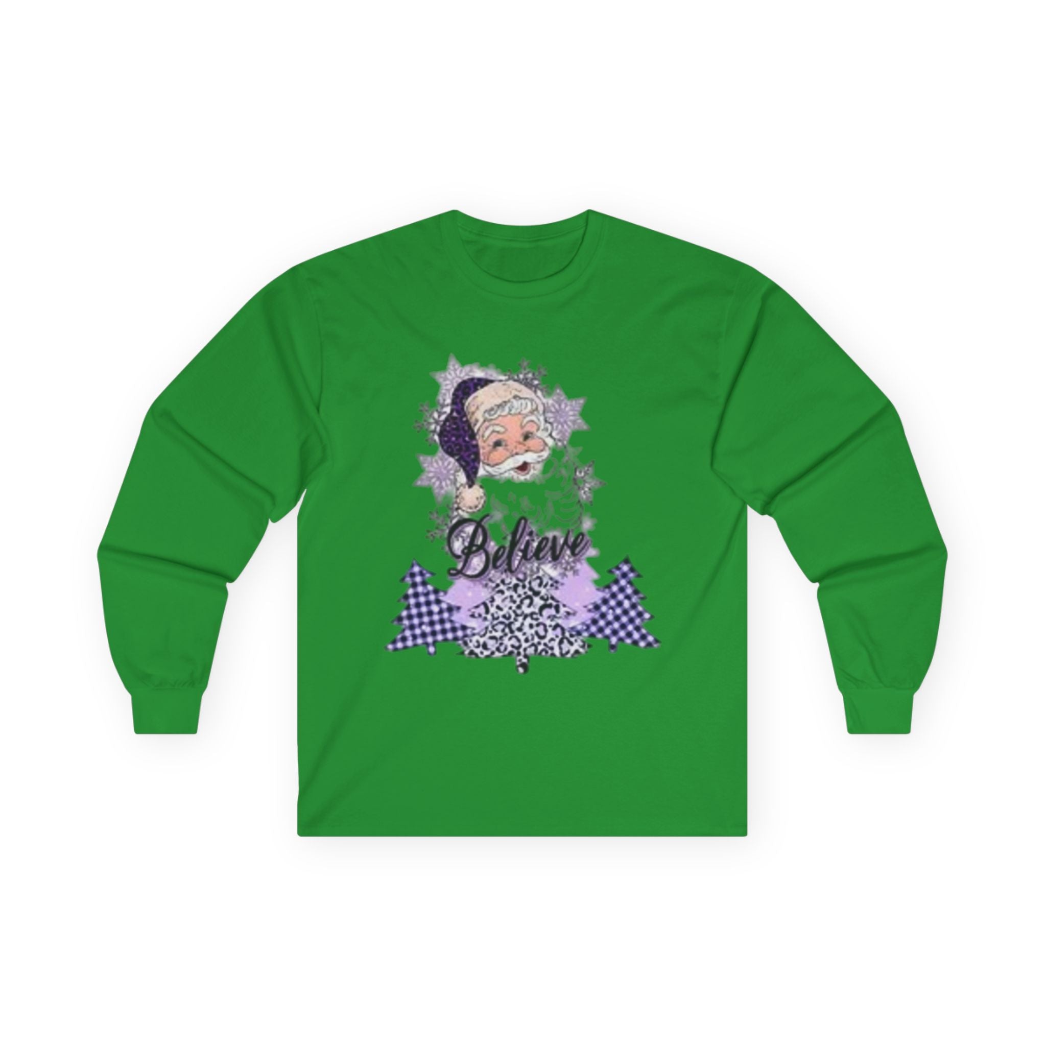 Believe in Santa Unisex Ultra Cotton Long Sleeve Tee