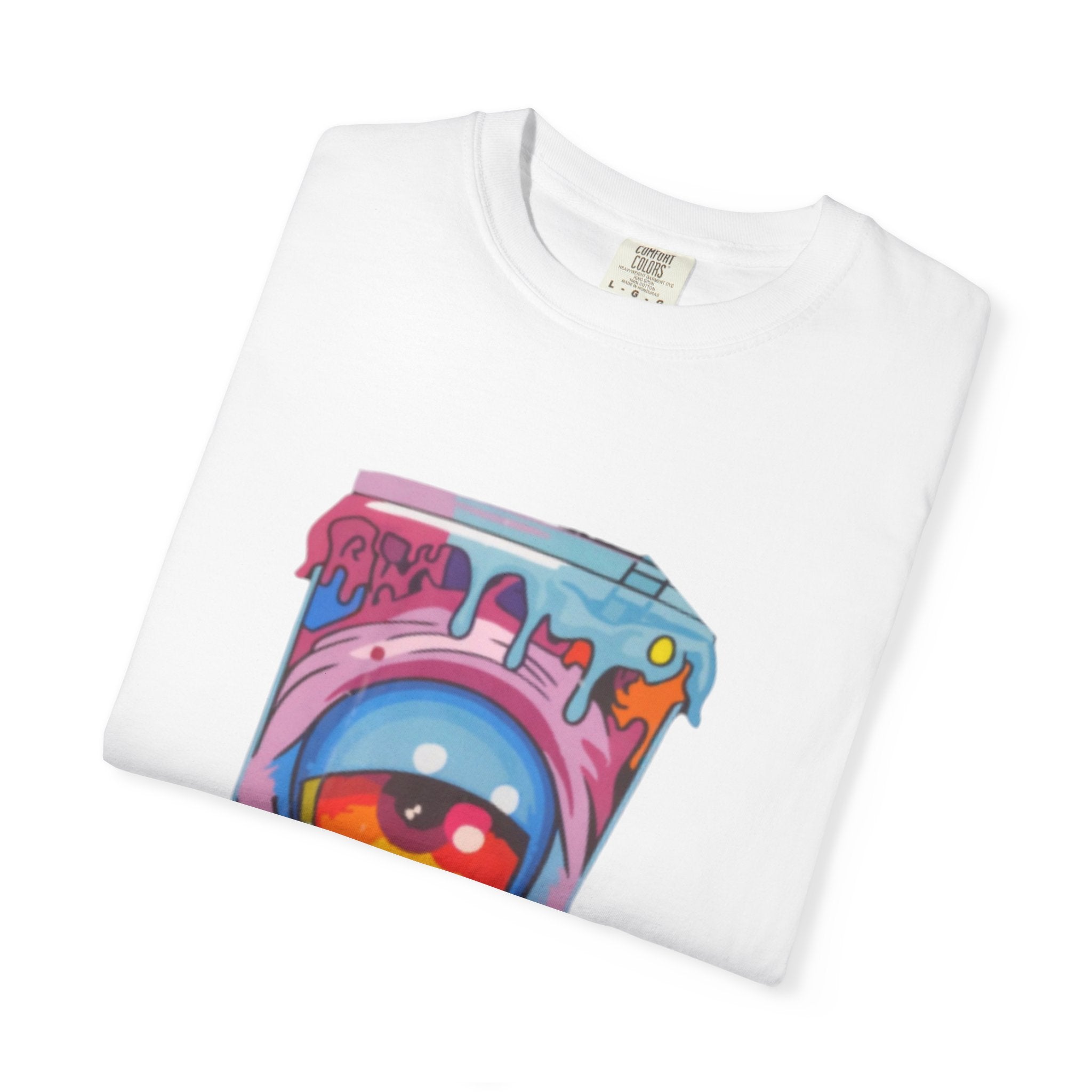 Colorful Eye-Catching T-Shirt, Cool Graphic Tee, Unisex Streetwear, Unique Gift for Art Lovers, Summer Fashion Must-Have