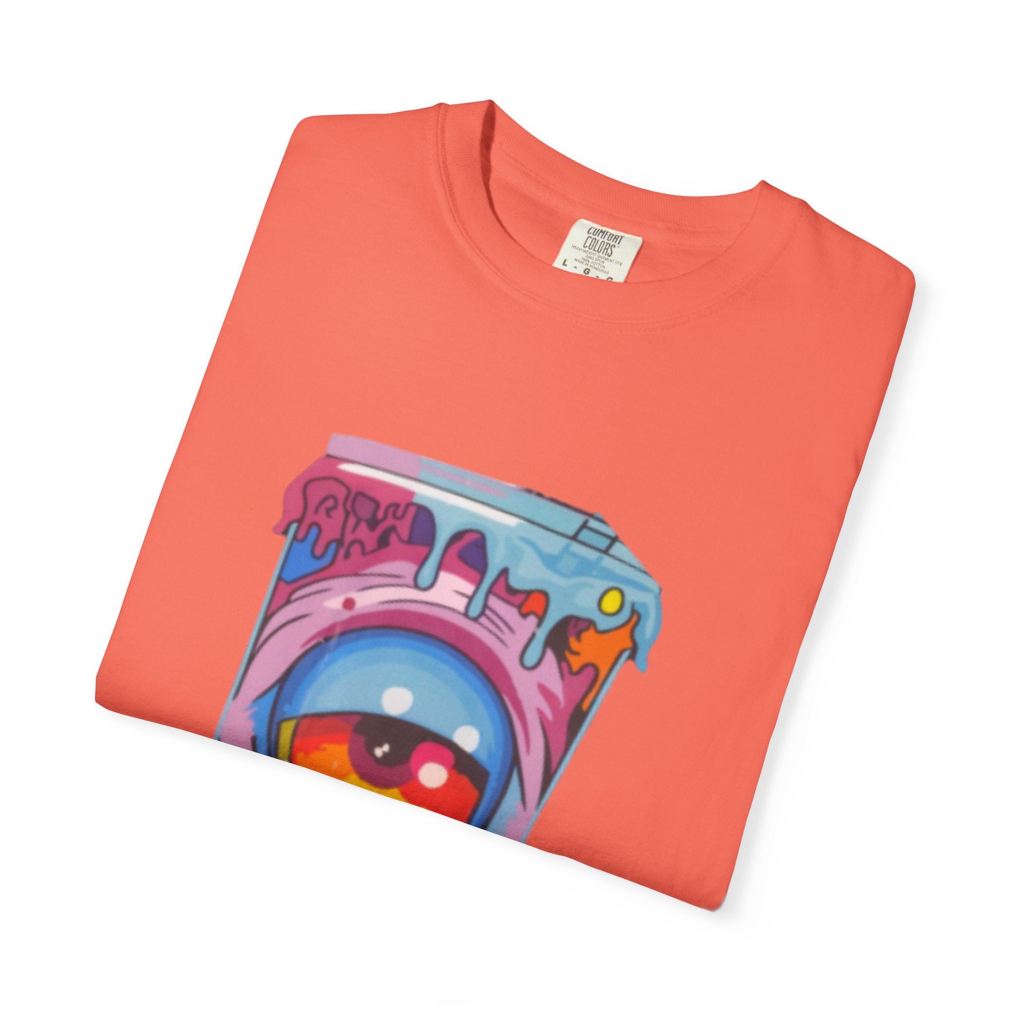 Colorful Eye-Catching T-Shirt, Cool Graphic Tee, Unisex Streetwear, Unique Gift for Art Lovers, Summer Fashion Must-Have