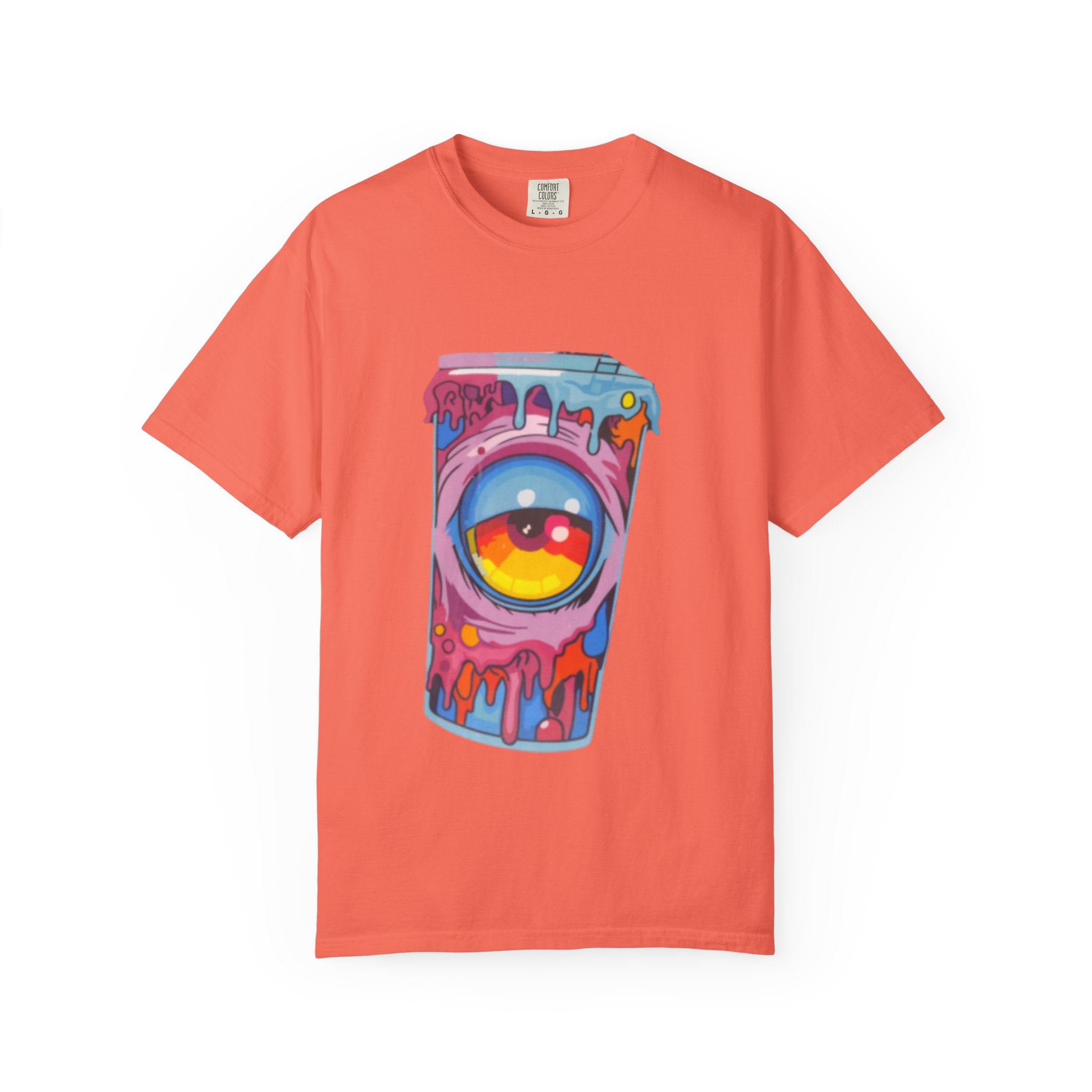Colorful Eye-Catching T-Shirt, Cool Graphic Tee, Unisex Streetwear, Unique Gift for Art Lovers, Summer Fashion Must-Have