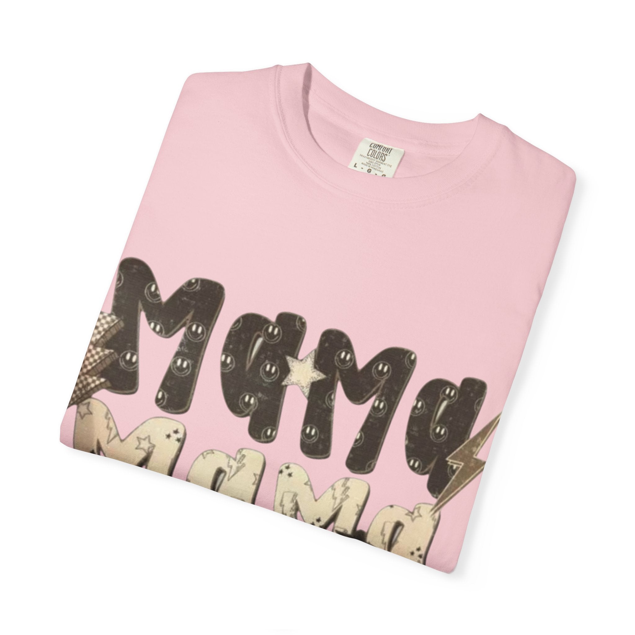 Mama Vibes Garment-Dyed T-shirt | Unisex Tee for Mother's Day, Birthday Gift, Casual Wear, Family Outings, Unique Style