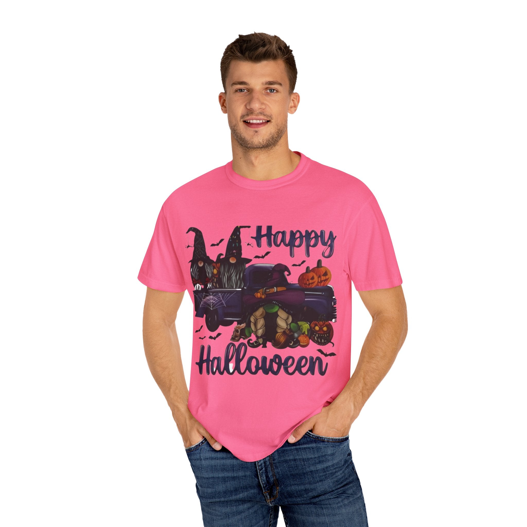 Happy Halloween Unisex T-Shirt, Fun Fall Apparel, Halloween Costume Shirt, Spooky Tees, Gift for Halloween Lovers