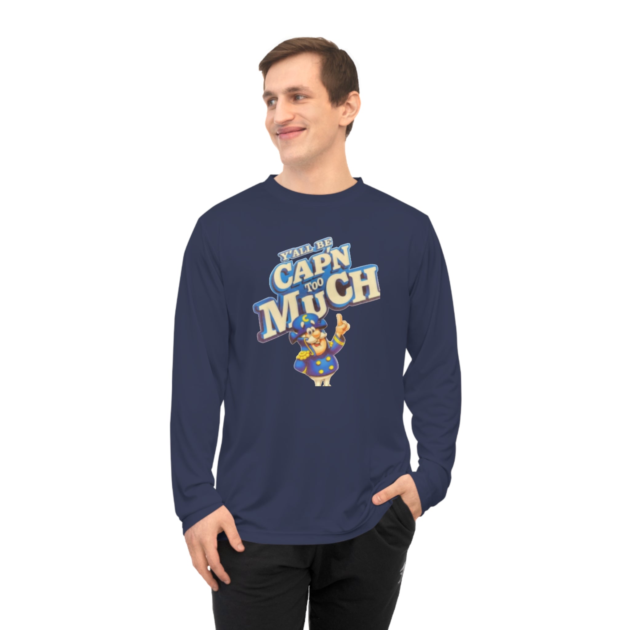 Cap’n Too Much Long Sleeve Tee Unisex