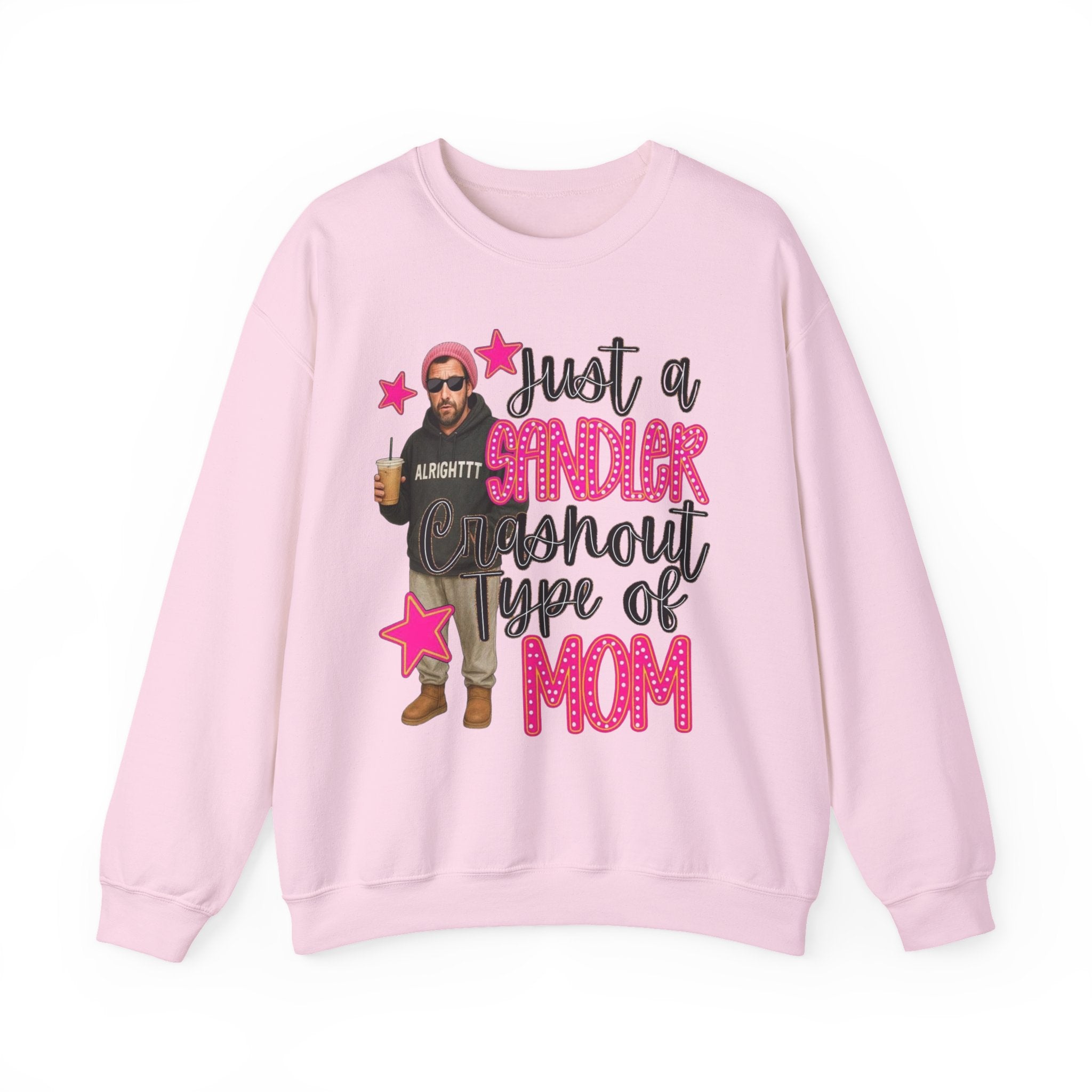 Just a Sandler Type of Mom Sweatshirt, Funny Mom Sweatshirt, Mother's Day Gift, Movie Lover Gift, Comfy Crewneck Sweater