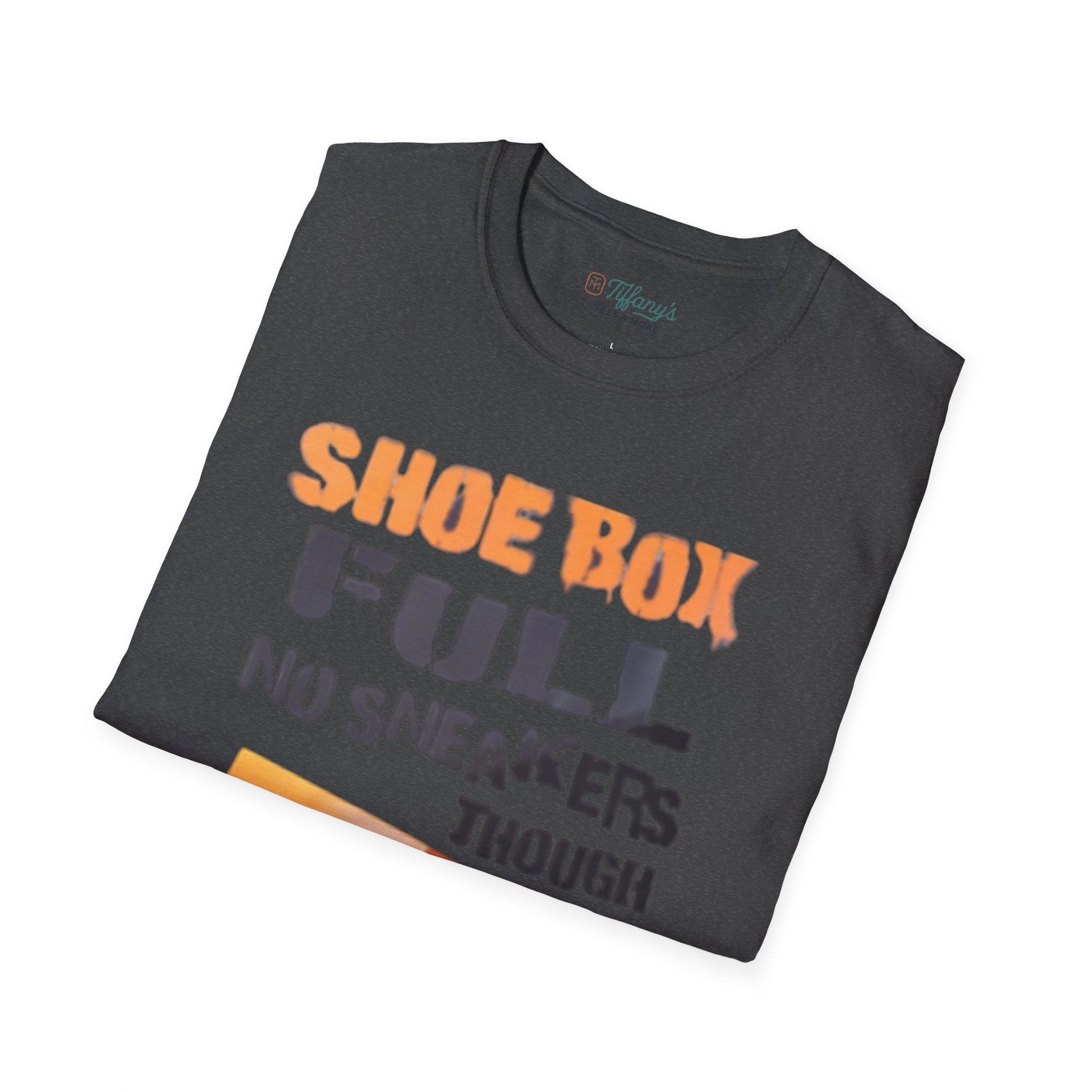 Shoe Box Humor T-Shirt, Funny Graphic Tee, Casual Wear, Sneaker Lover Gift, Unique Birthday Present