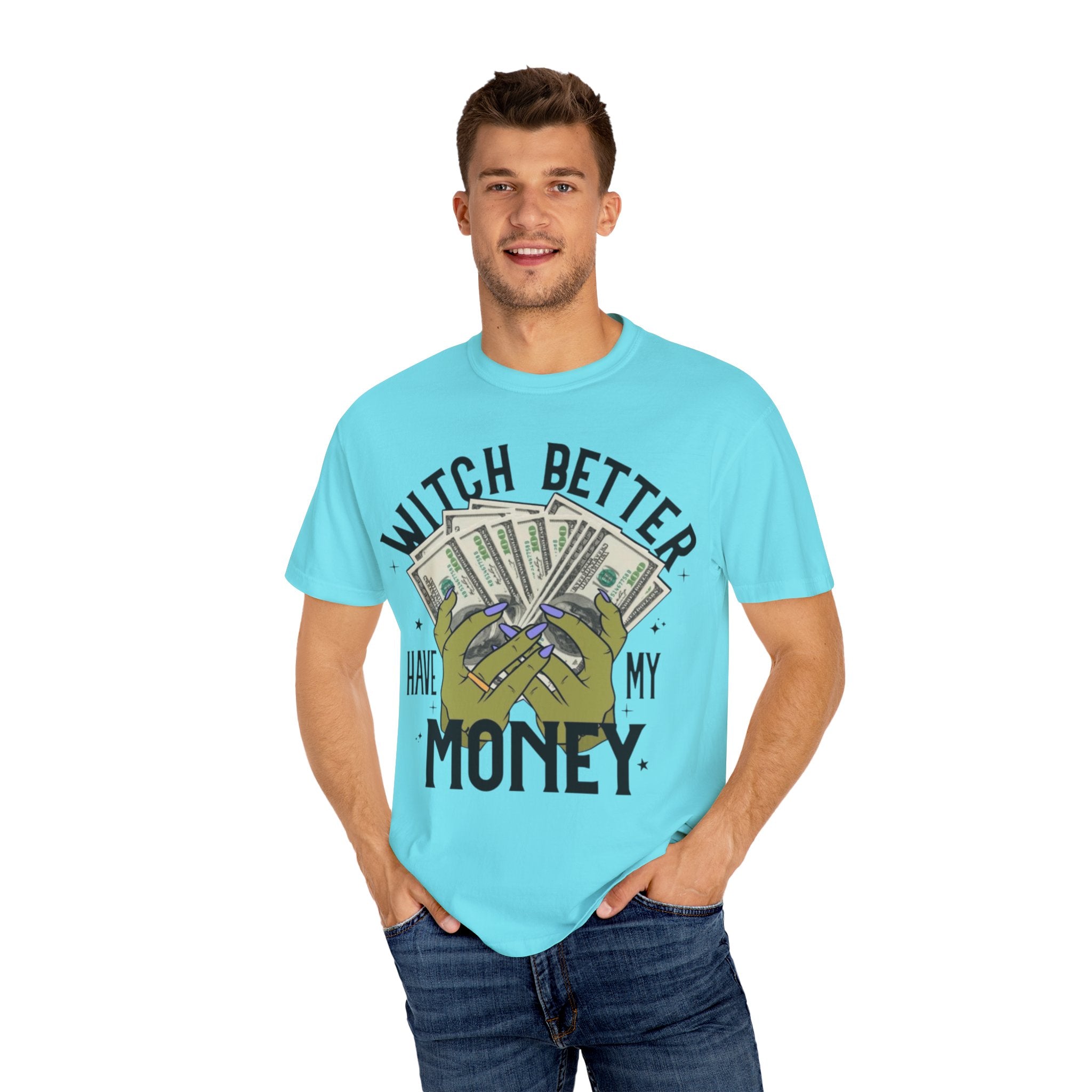 Witch Better Have My Money T-Shirt, Fun Graphic Tee for Halloween, Gift for Witch Lovers, Cute Apparel for Parties, Trendy Unisex Wear