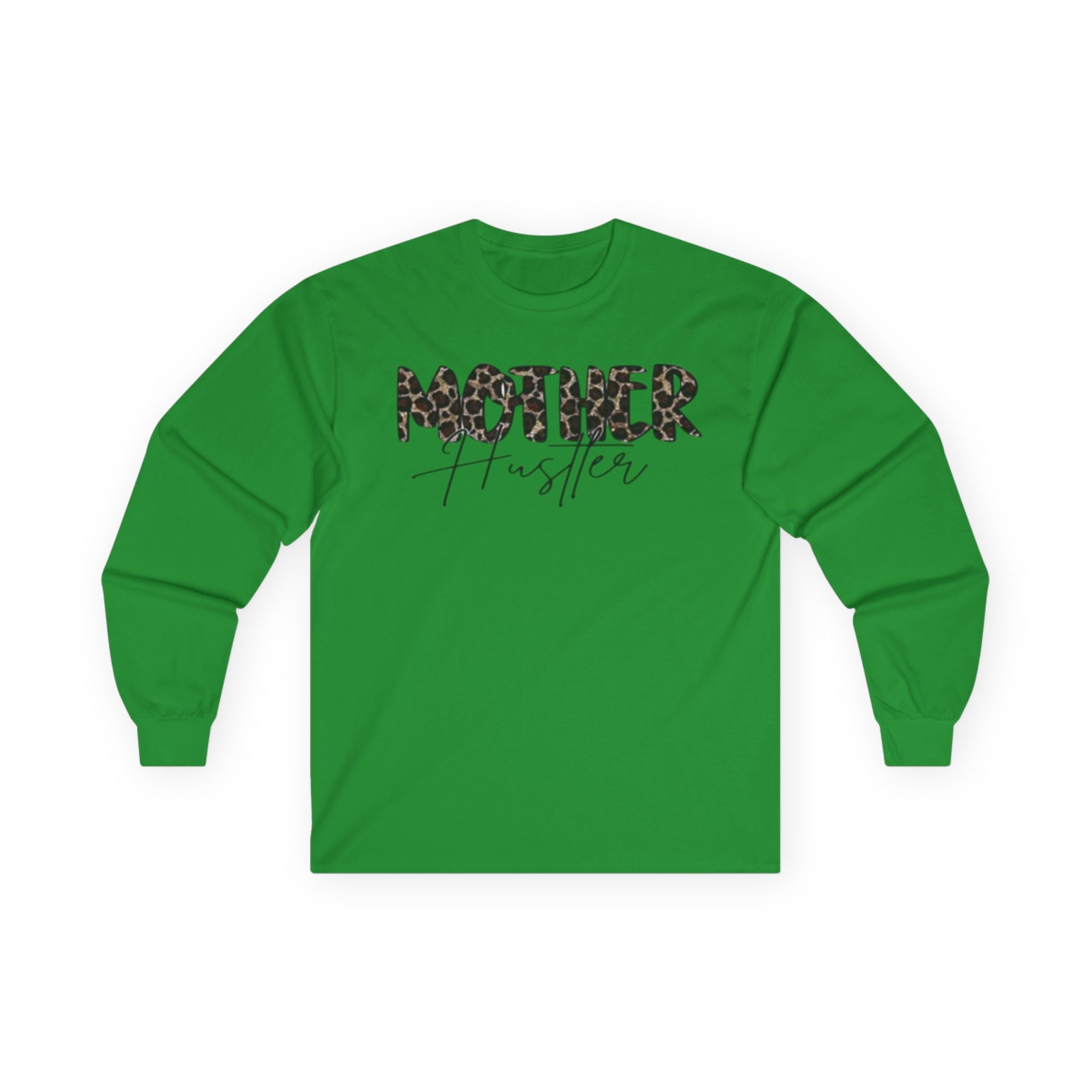 Mother Hustler Long Sleeve Tee - Unisex Cotton, Perfect for Moms, Gift for Mother's Day, Casual Wear, Empowering Style