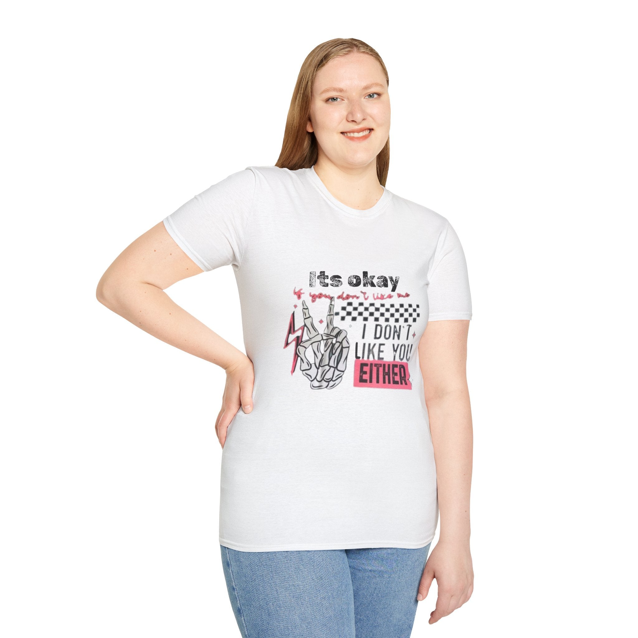 I don’t like you either T-Shirt, Funny Graphic Tee, Gift for Friends, Casual Wear, Unisex Apparel, Everyday Humor