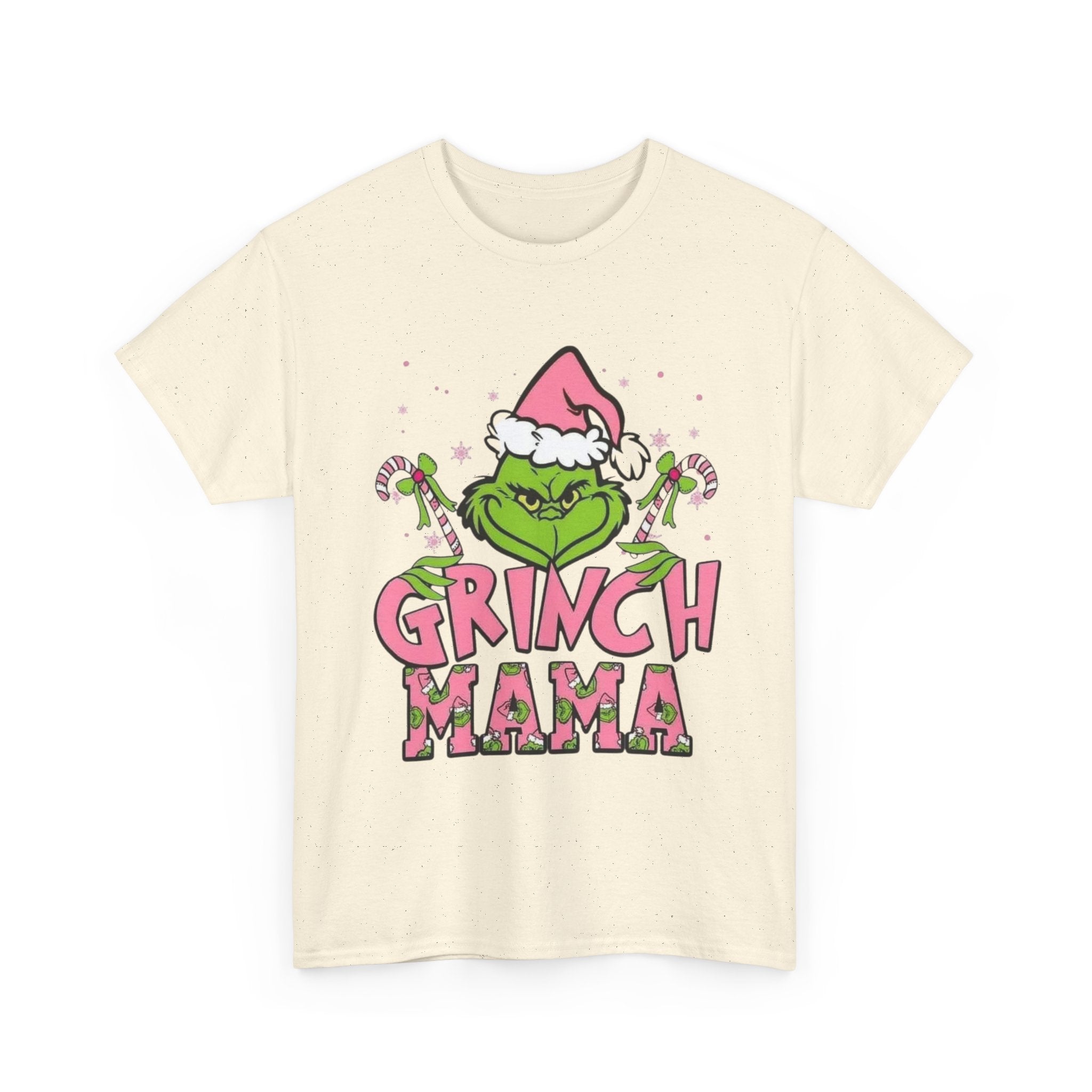 Grinch Mama T-Shirt, Funny Christmas Gift Tee, Holiday Apparel, Festive Unisex Top, Grinch Lovers Shirt
