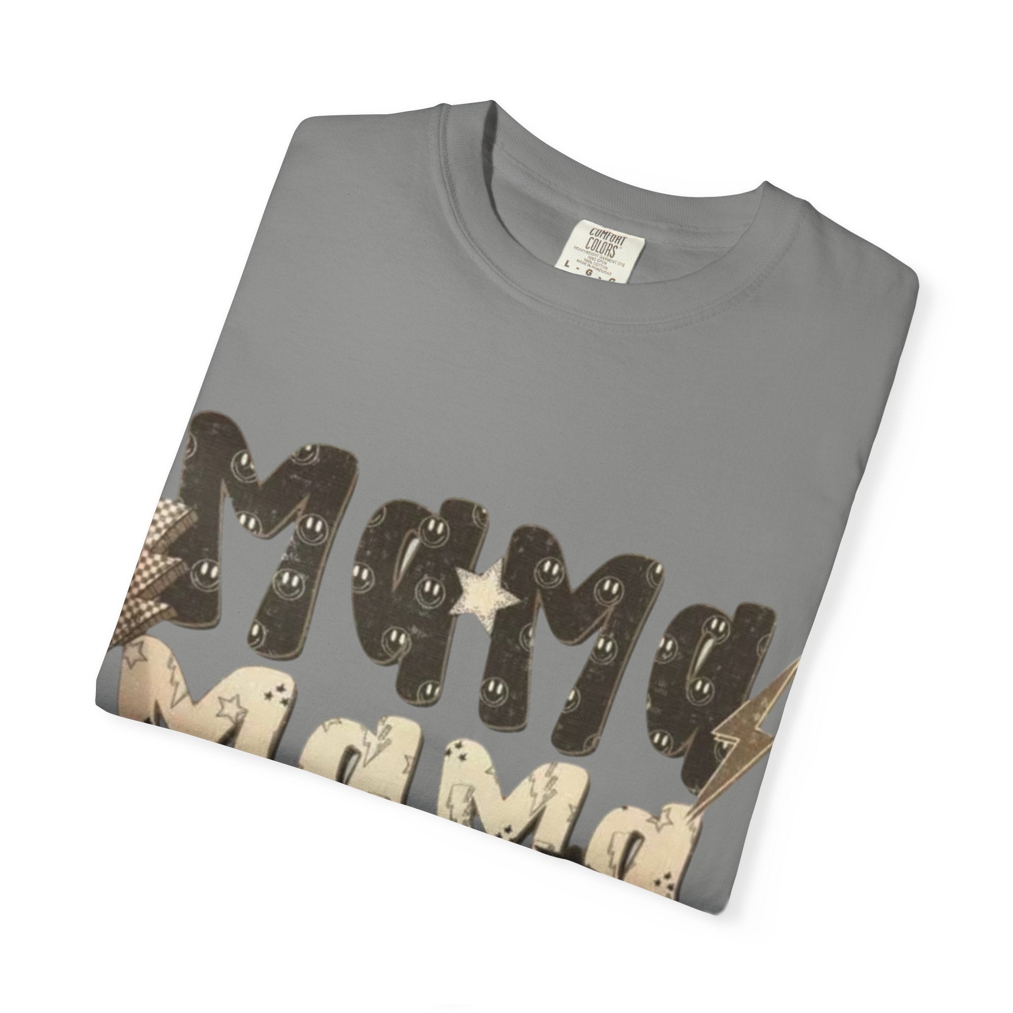 Mama Vibes Garment-Dyed T-shirt | Unisex Tee for Mother's Day, Birthday Gift, Casual Wear, Family Outings, Unique Style