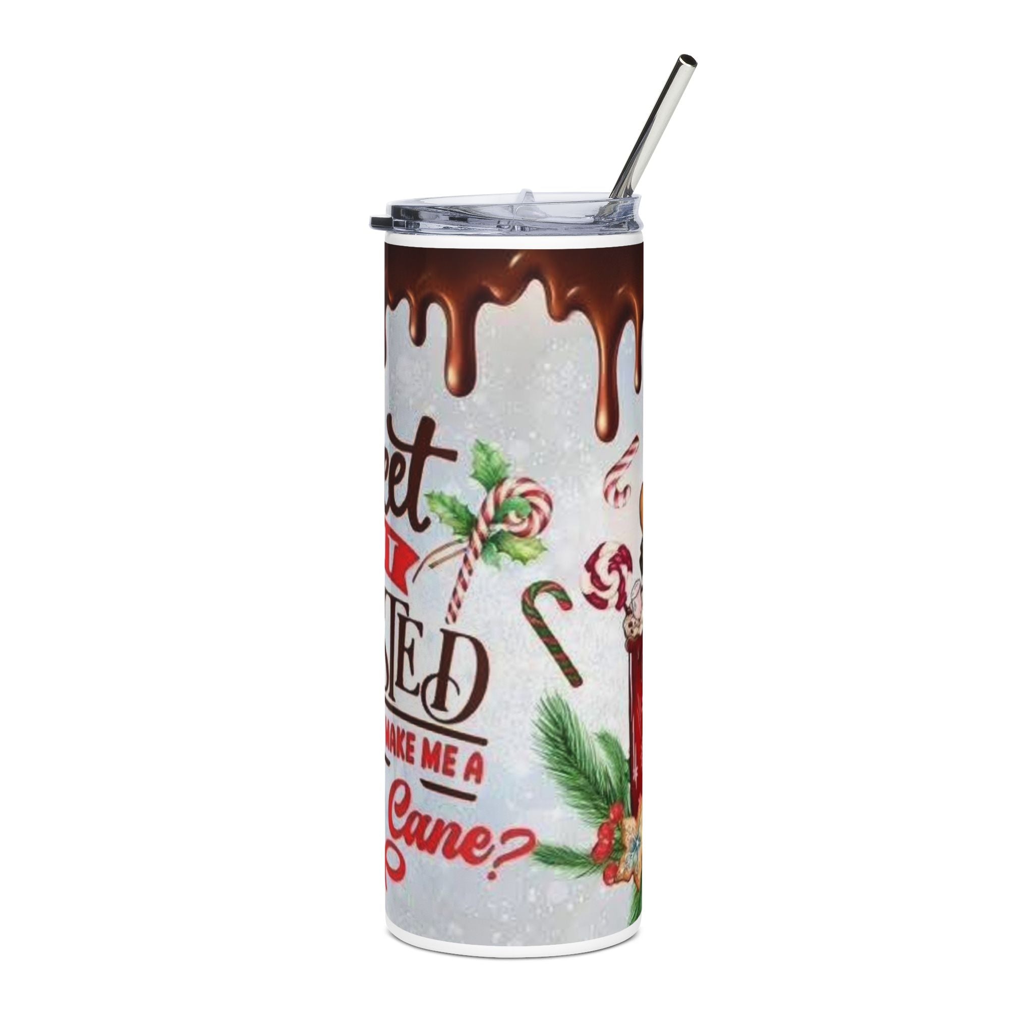 Sweet Twisted Holiday Tumbler - 20oz Stainless Steel