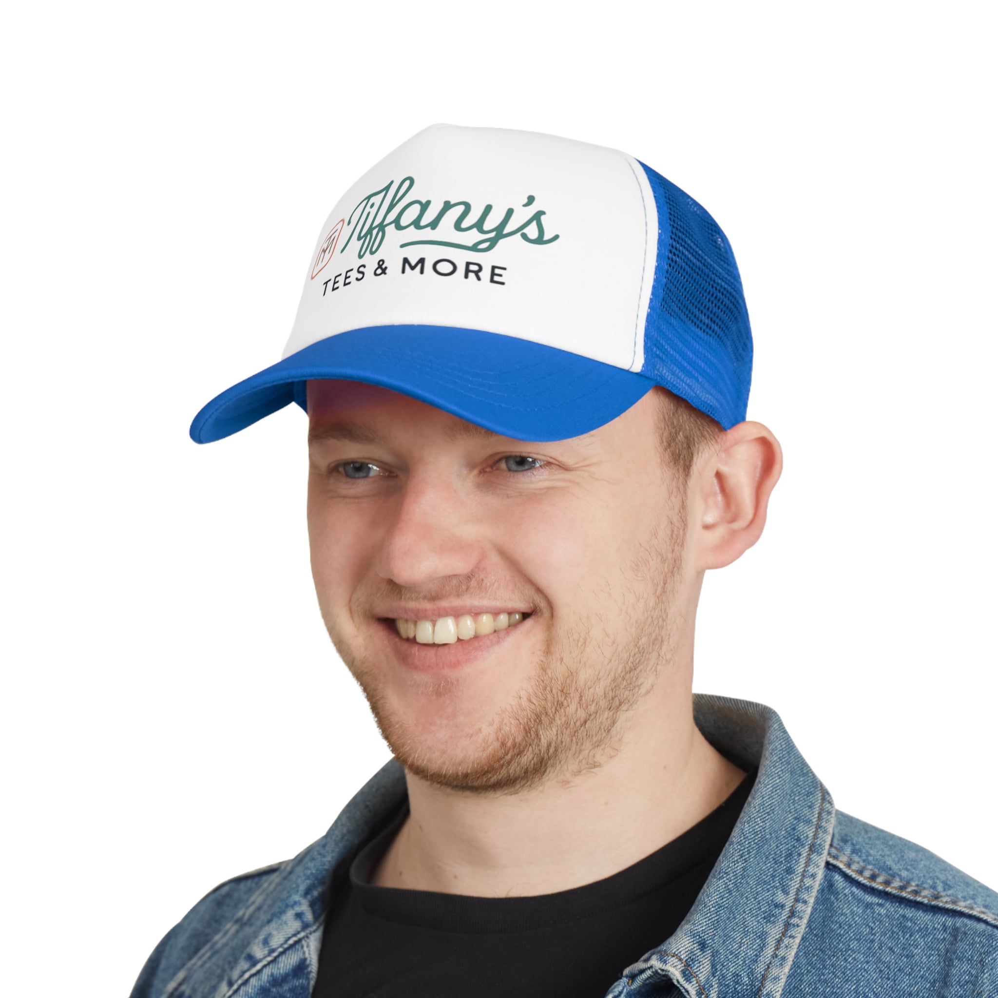 Rep My Brand! Custom Mesh Cap, Personalized Trucker Hat, Stylish Gift for Him/Her, Outdoor Cap for Celebrations, Logo Hat for Events