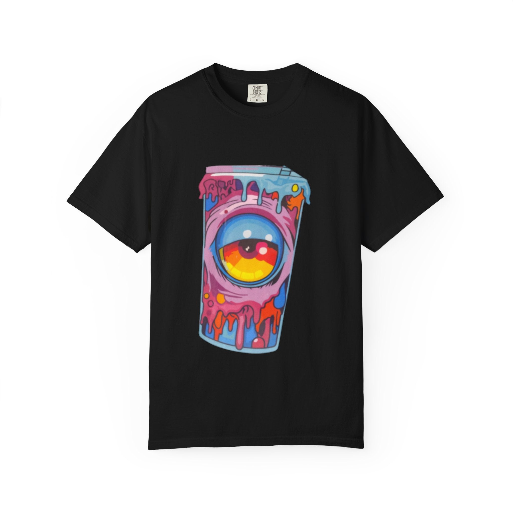 Colorful Eye-Catching T-Shirt, Cool Graphic Tee, Unisex Streetwear, Unique Gift for Art Lovers, Summer Fashion Must-Have