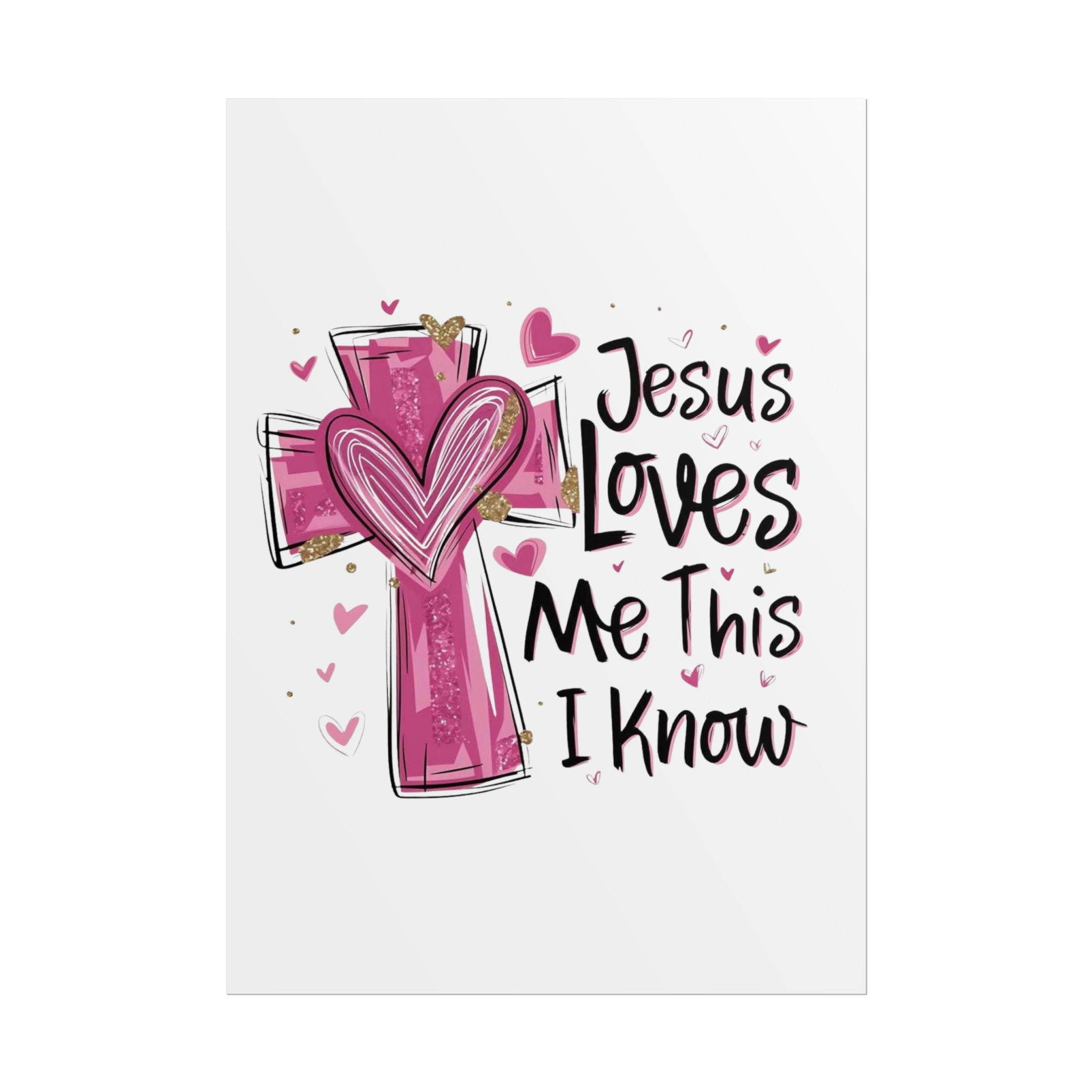 Jesus Loves Me This I Know Wall Art