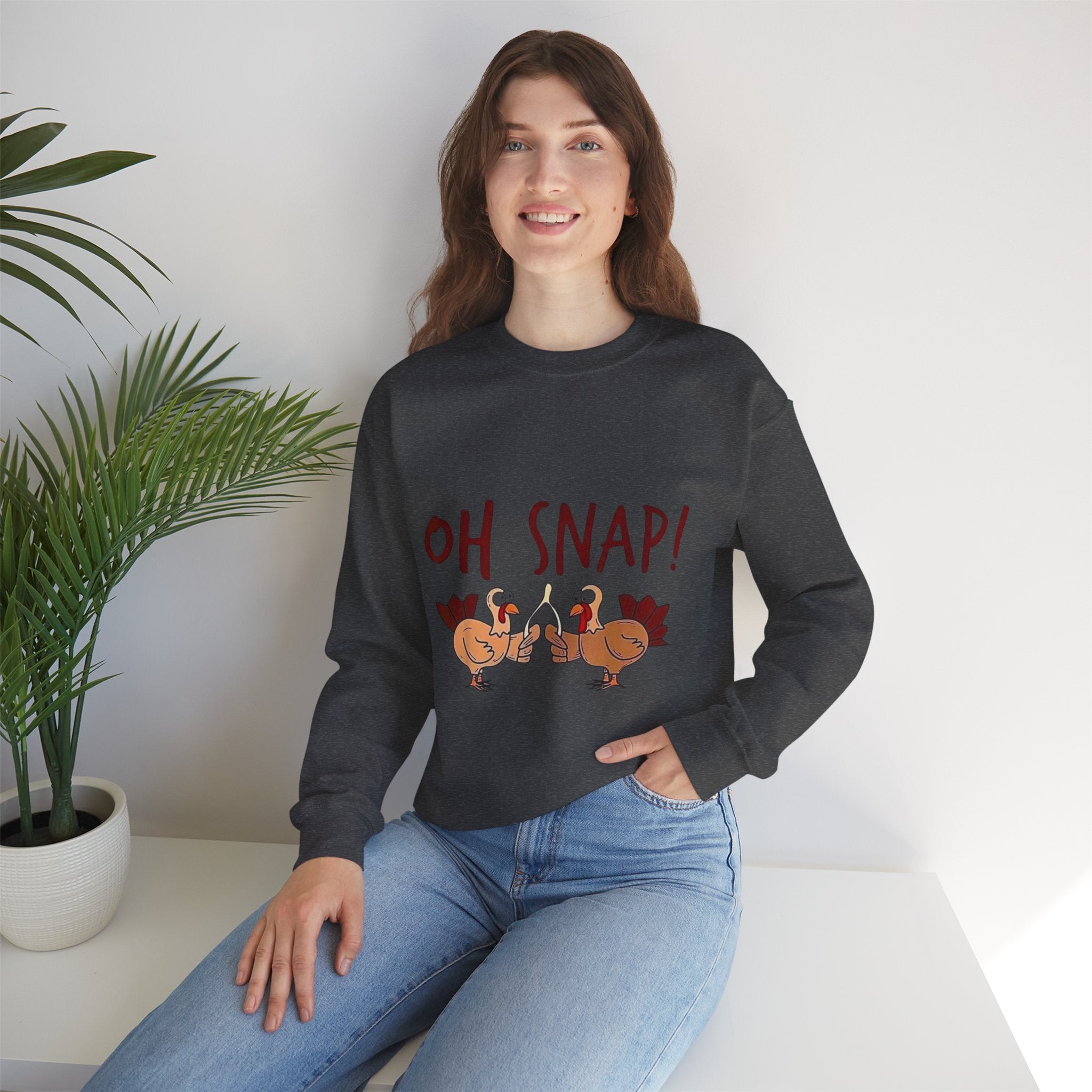 Thanksgiving Humor Crewneck Sweatshirt, Funny Thanksgiving Gift, Cozy Fall Apparel, Unisex Thanksgiving Sweatshirt, Holiday Celebrations