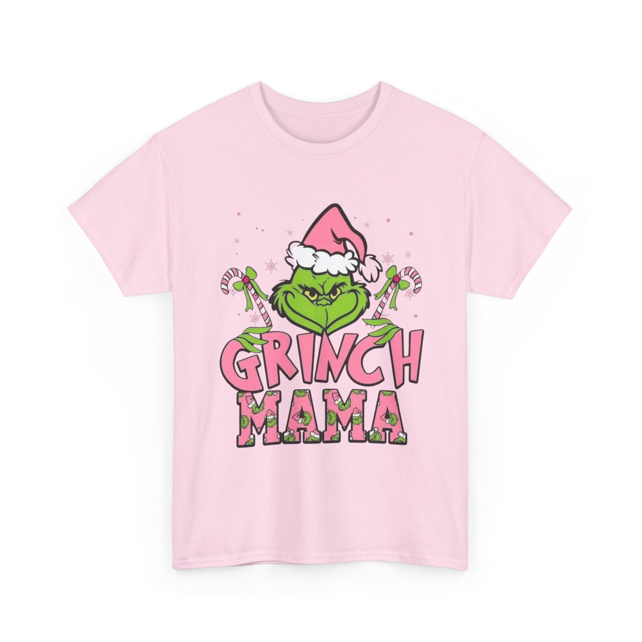 Grinch Mama T-Shirt, Funny Christmas Gift Tee, Holiday Apparel, Festive Unisex Top, Grinch Lovers Shirt