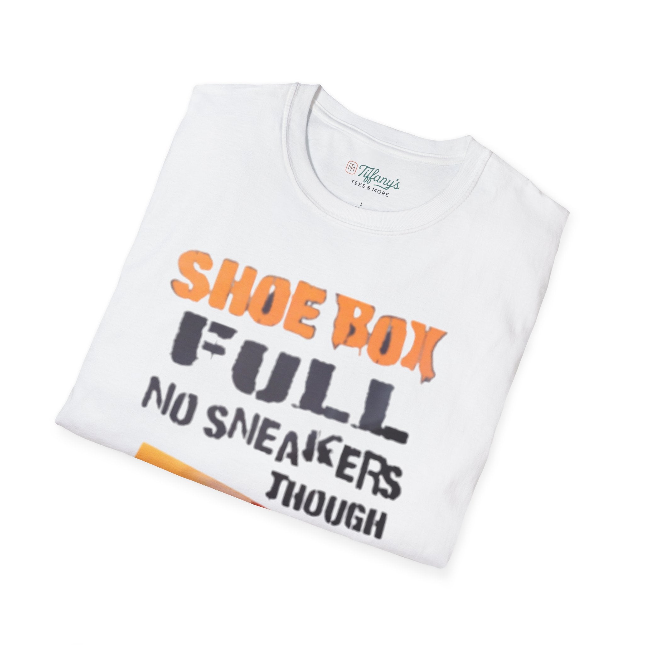 Shoe Box Humor T-Shirt, Funny Graphic Tee, Casual Wear, Sneaker Lover Gift, Unique Birthday Present