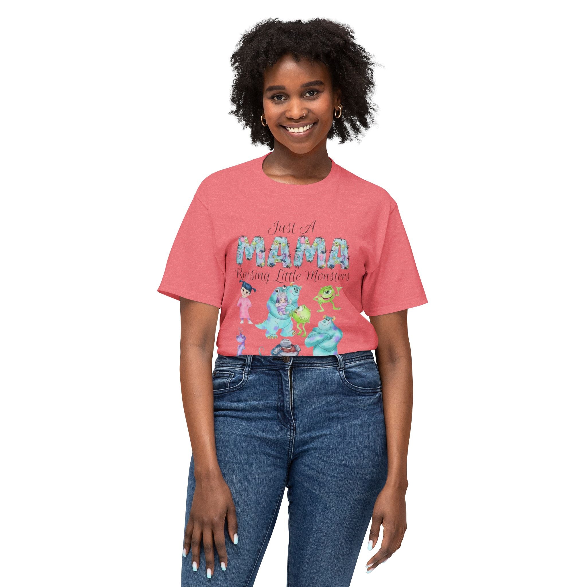 Just A Mama Cotton T-shirt, Family Gift, Mom Humor Tee, Cute Mom Shirt, Mother's Day Gift, Casual Wear
