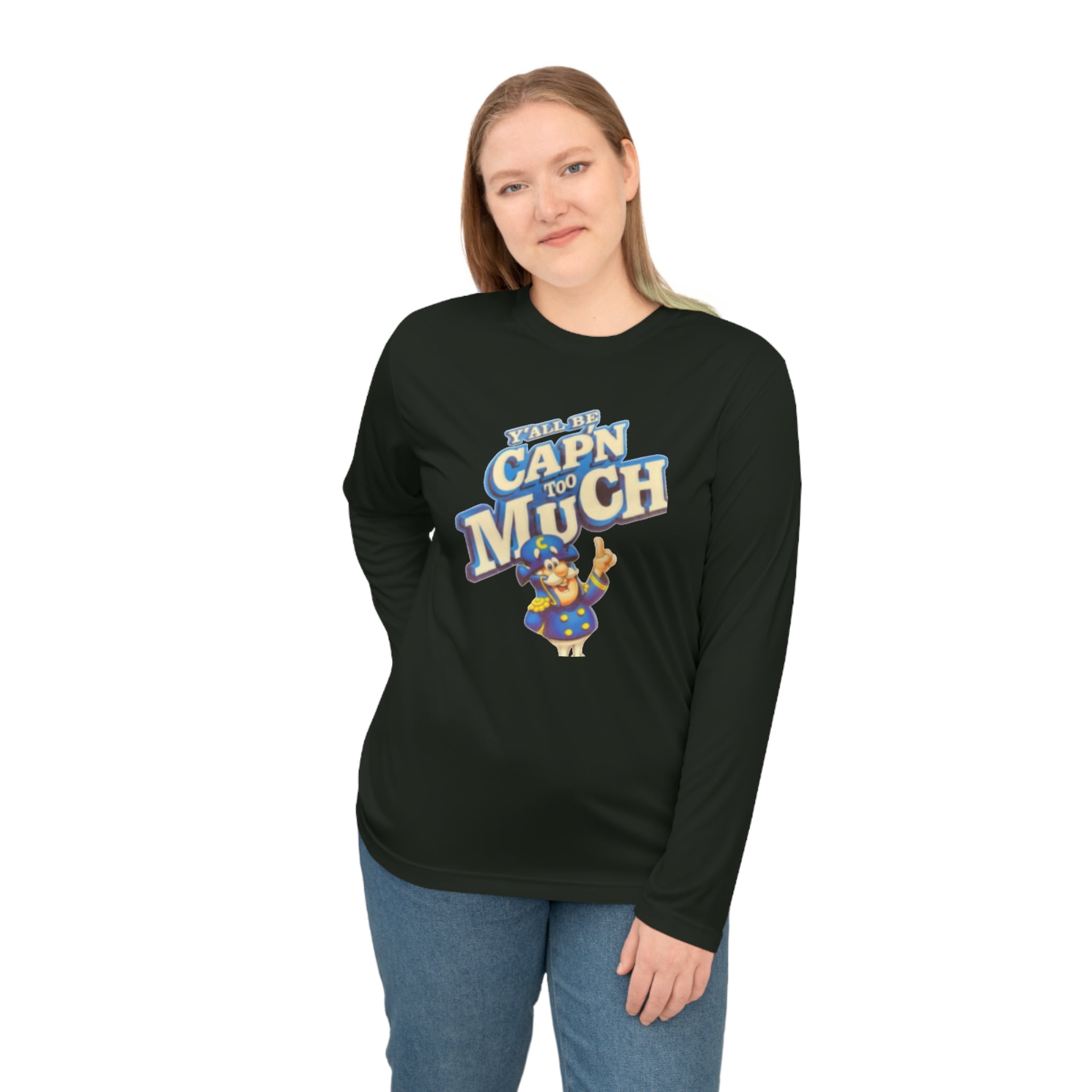 Cap’n Too Much Long Sleeve Tee Unisex