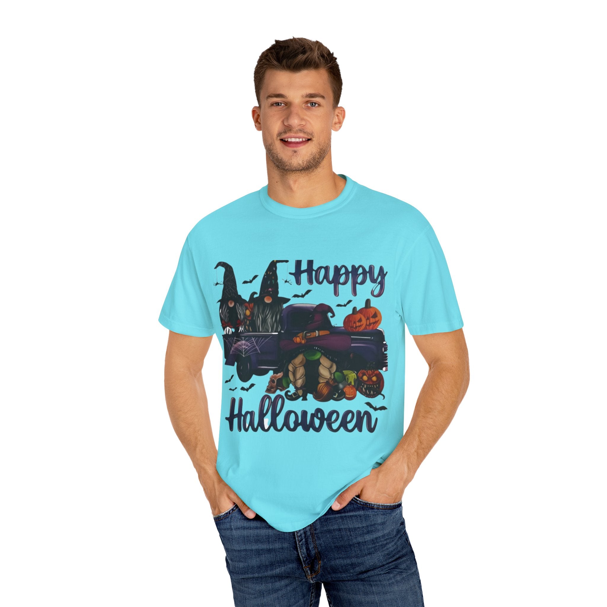 Happy Halloween Unisex T-Shirt, Fun Fall Apparel, Halloween Costume Shirt, Spooky Tees, Gift for Halloween Lovers