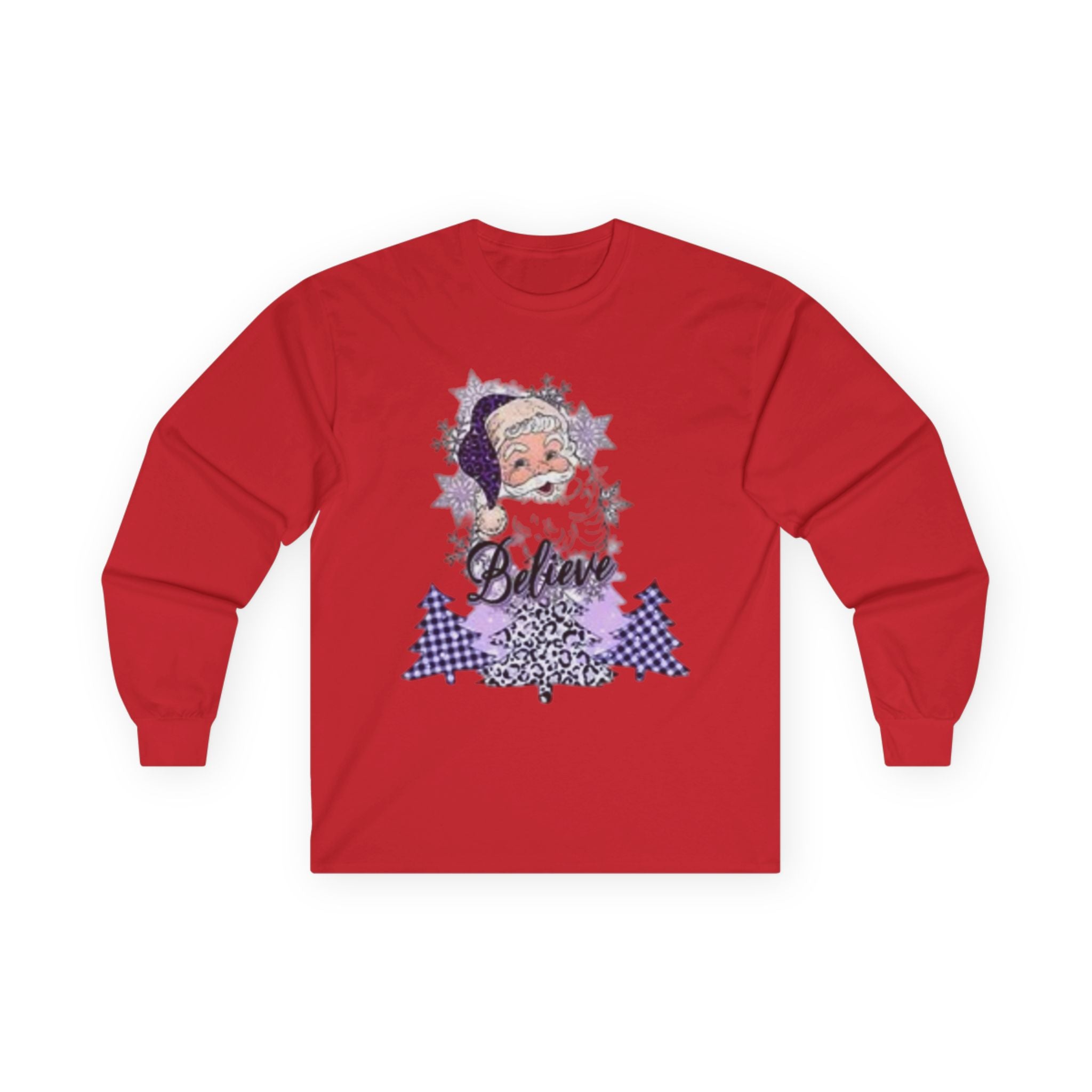 Believe in Santa Unisex Ultra Cotton Long Sleeve Tee