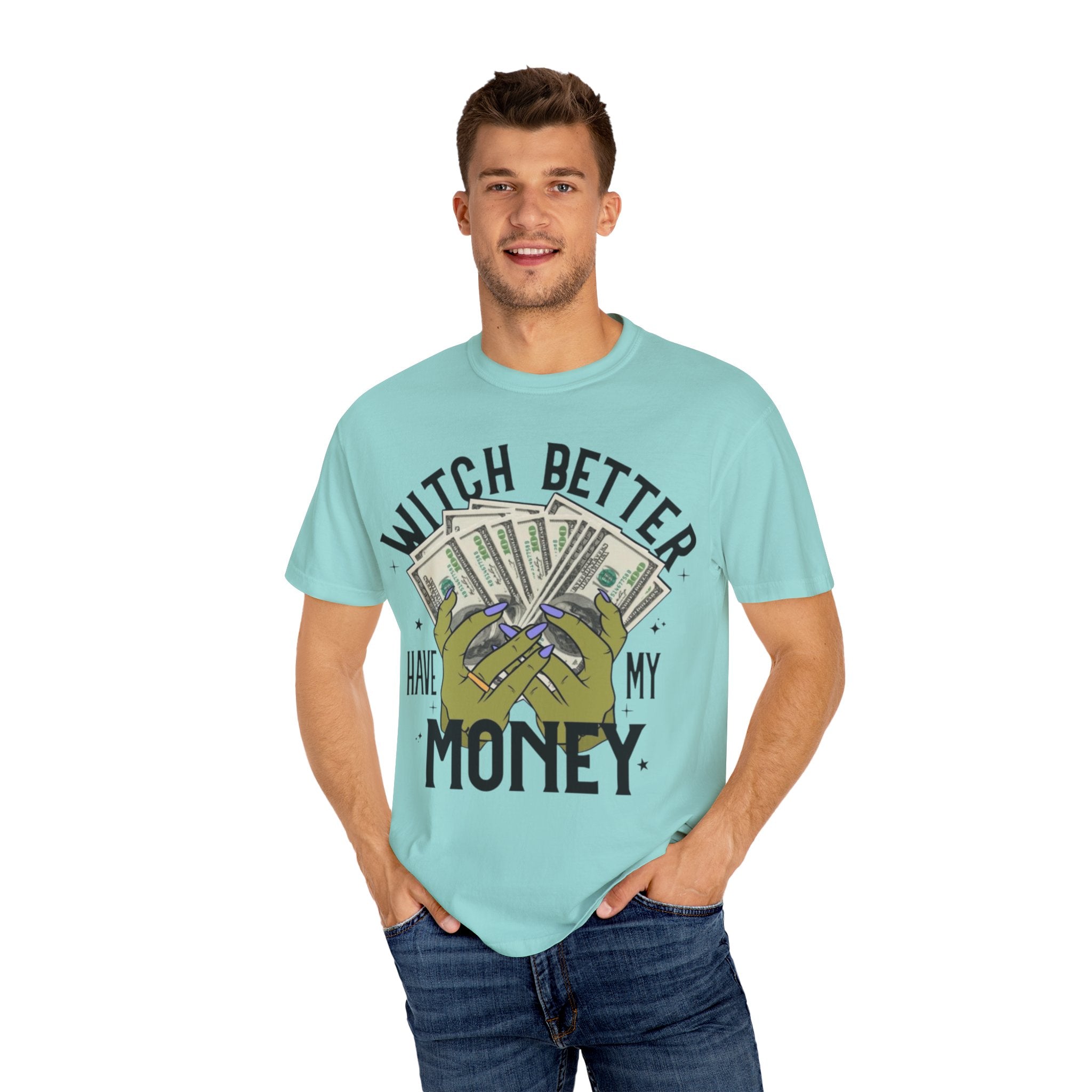 Witch Better Have My Money T-Shirt, Fun Graphic Tee for Halloween, Gift for Witch Lovers, Cute Apparel for Parties, Trendy Unisex Wear