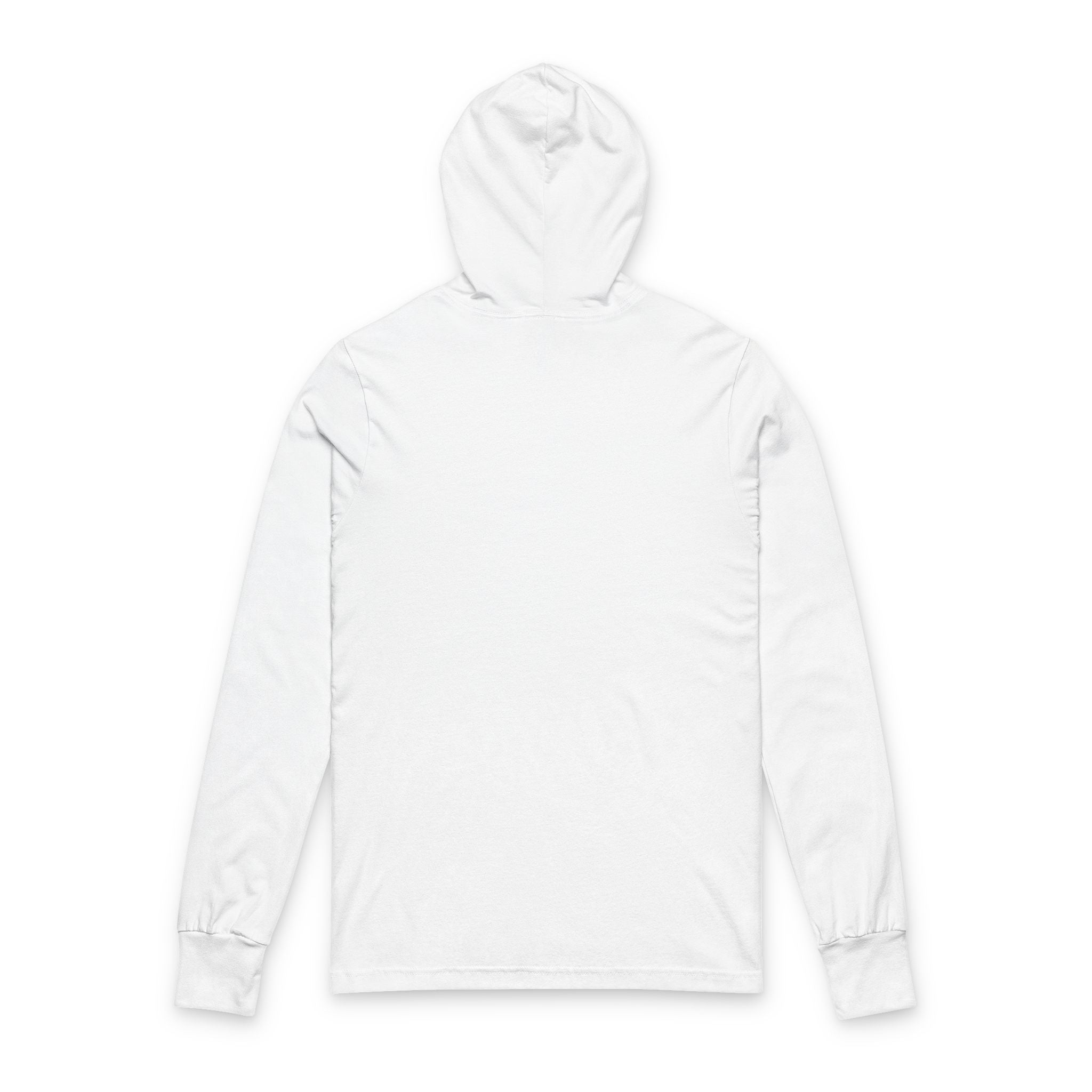 Shoe Box Full-MoneyBaggs Collection Unisex Hooded Long Sleeve Tee, Casual Wear, Gift for Sneakerheads, Streetwear Style, Outdoor Adventure Apparel