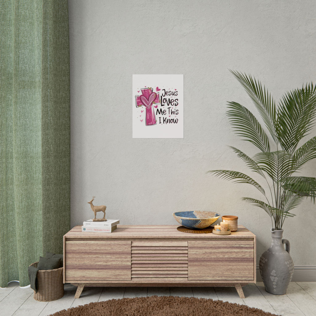 Jesus Loves Me This I Know Wall Art