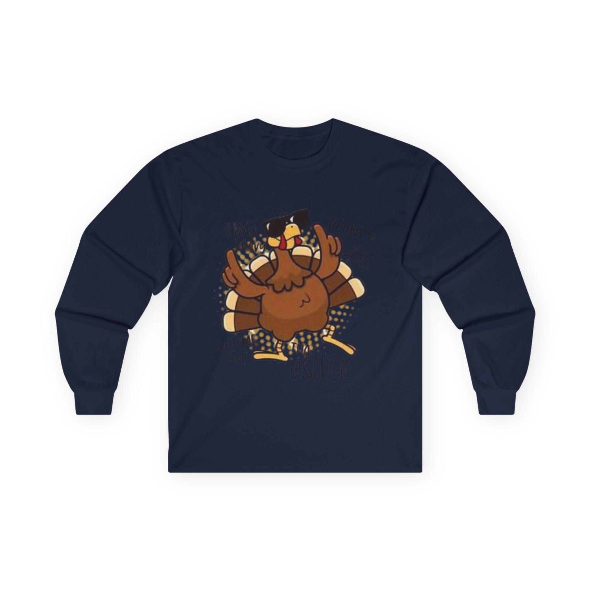 Lemme See That Casserole, Funny Thanksgiving Long Sleeve Tee, Casual Fall Clothing, Gift for Turkey Lovers, Unisex Holiday Apparel, Cute Thanksgiving Shirt, [...]