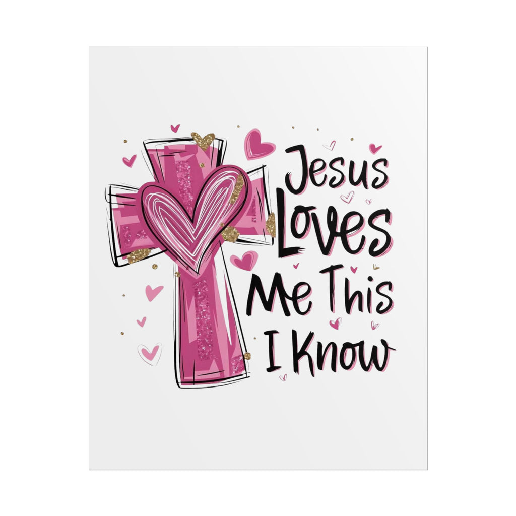 Jesus Loves Me This I Know Wall Art