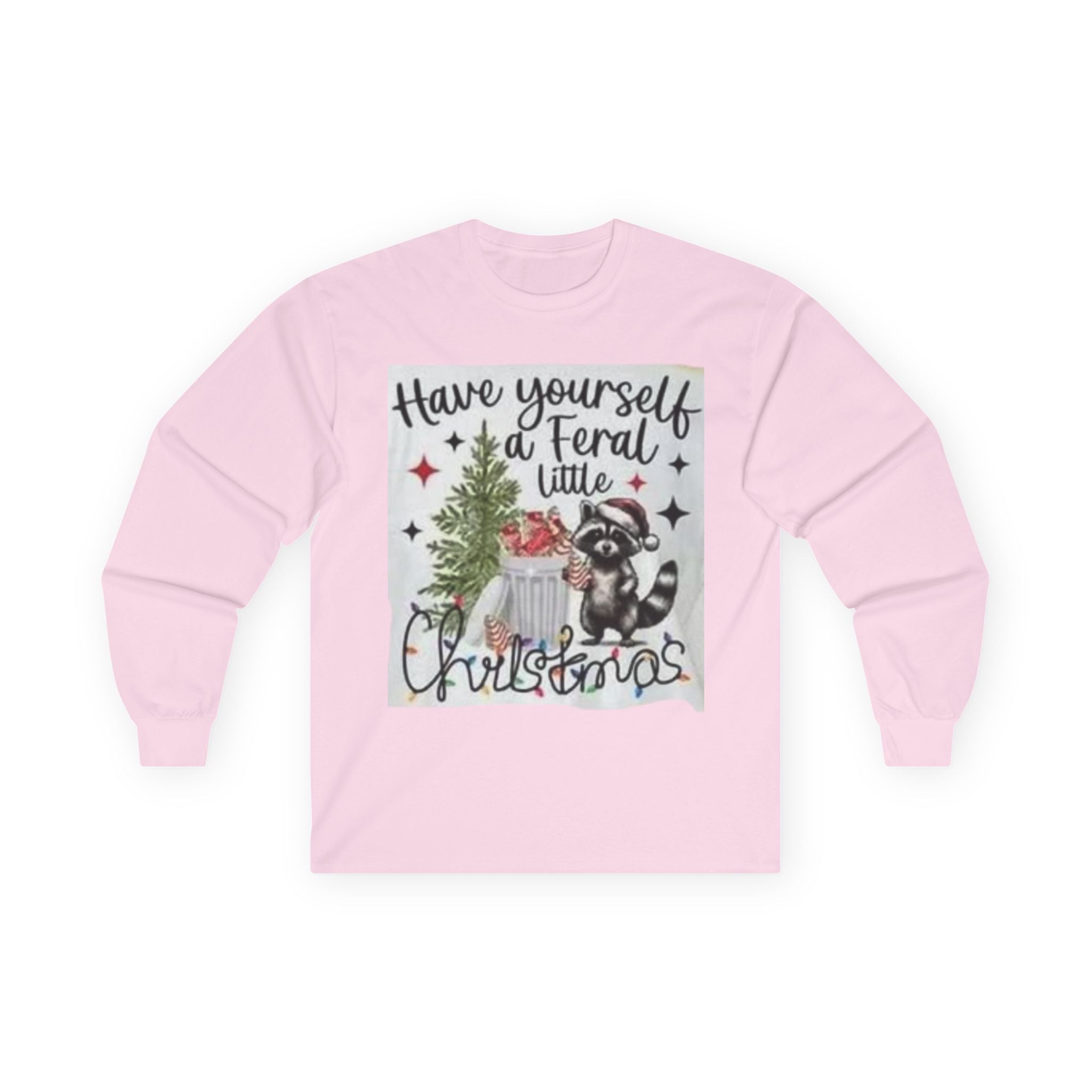 Christmas Cat Long Sleeve Tee, Have Yourself a Feral Little Christmas Shirt, Unisex Holiday Apparel, Festive Gift for Cat Lovers, Cozy [...]