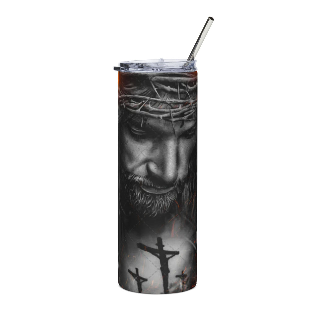 AMEN  Stainless Steel Tumbler 20oz - Inspirational Christian Design